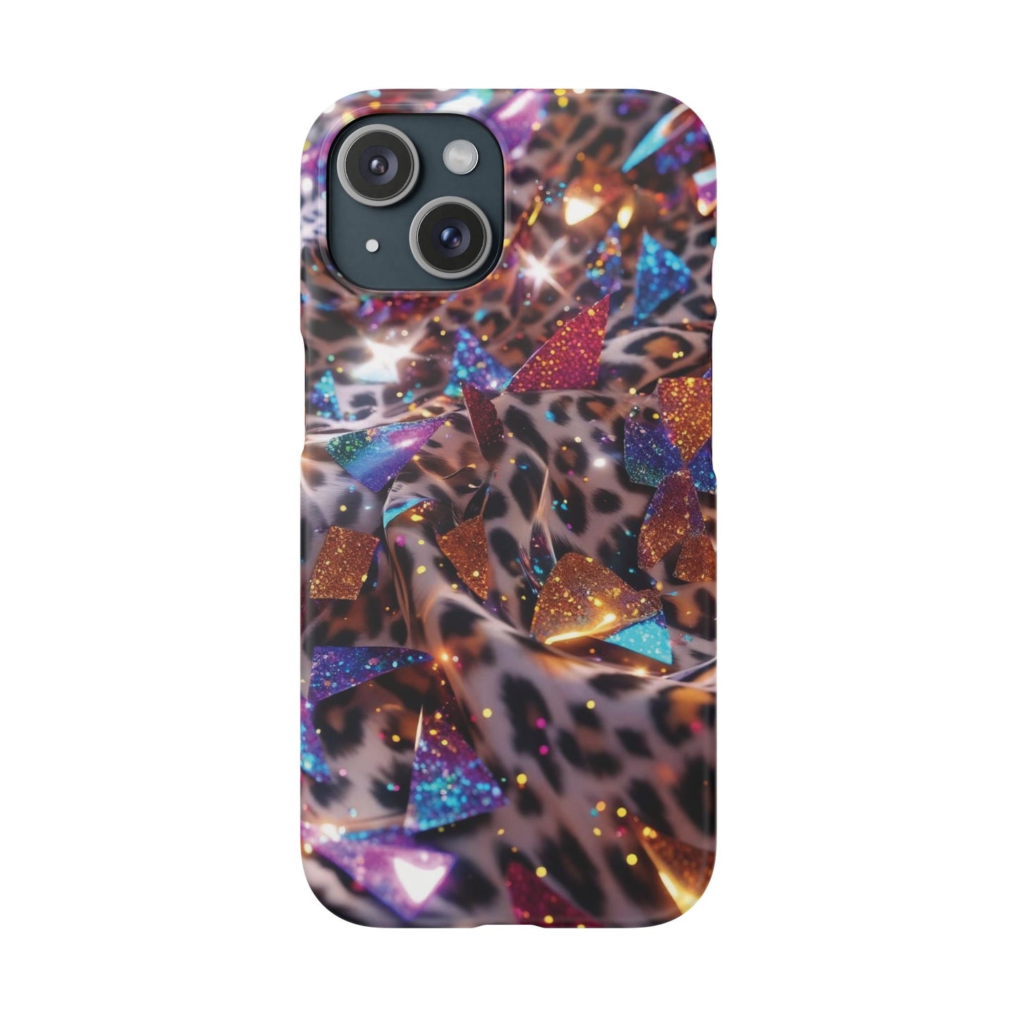 Snap Case Leopard Muster iPhone Handyhülle