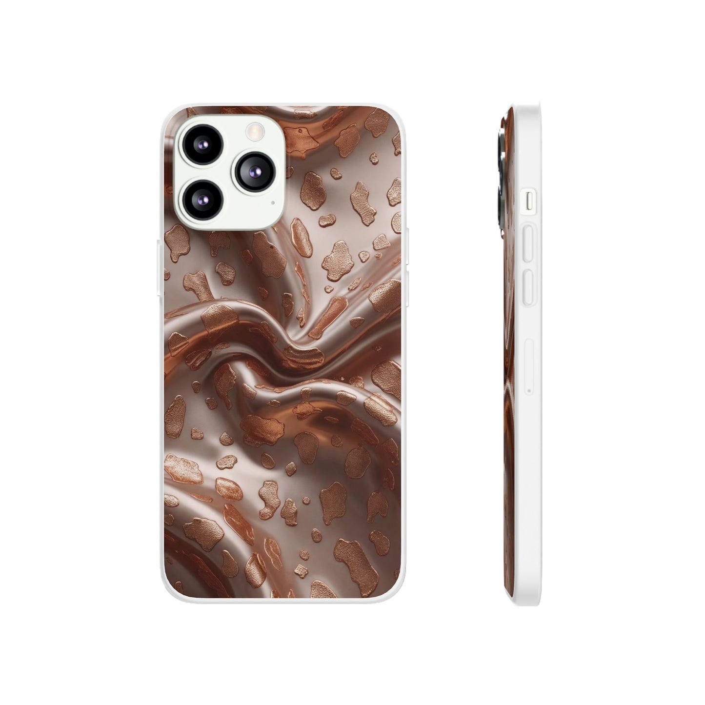 iPhone Flexi Case – Leopardenmuster