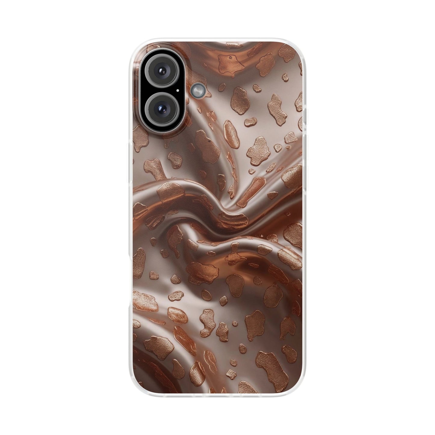 iPhone Flexi Case – Leopardenmuster