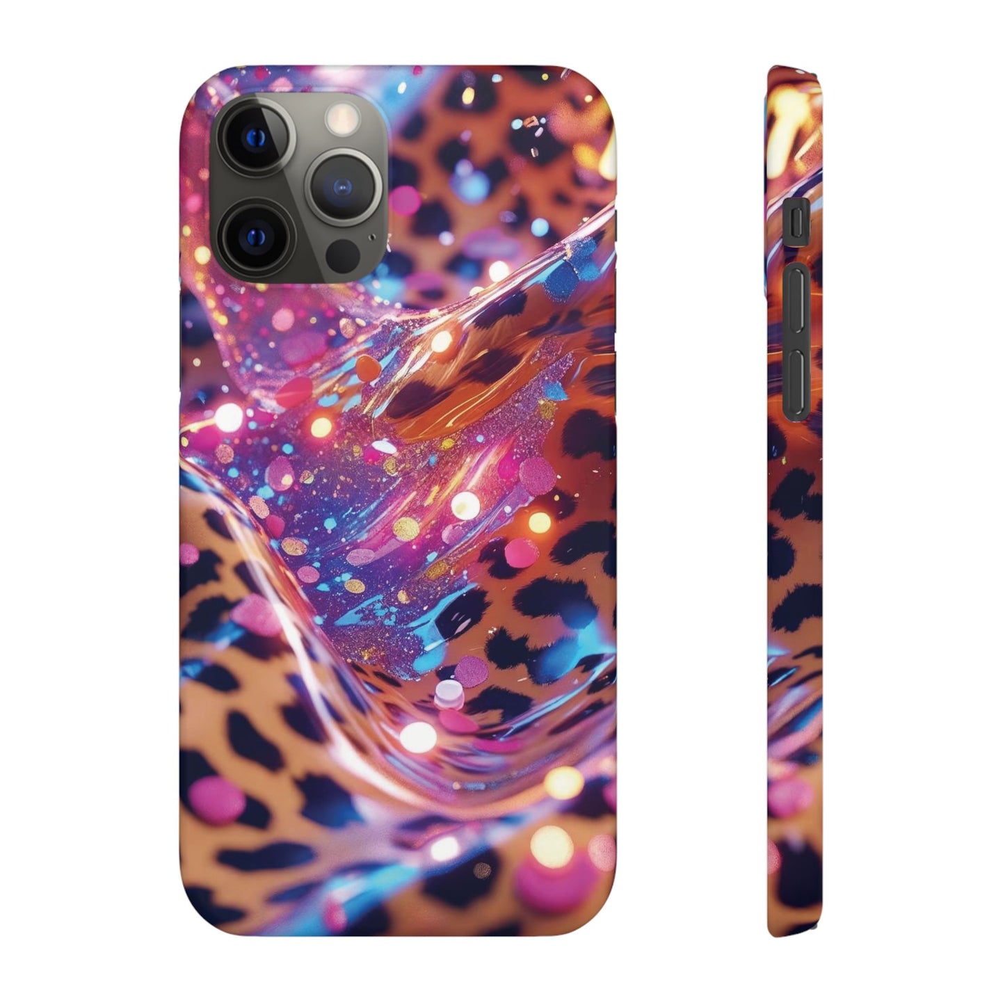 Snap Case Leopard Muster iPhone Handyhülle
