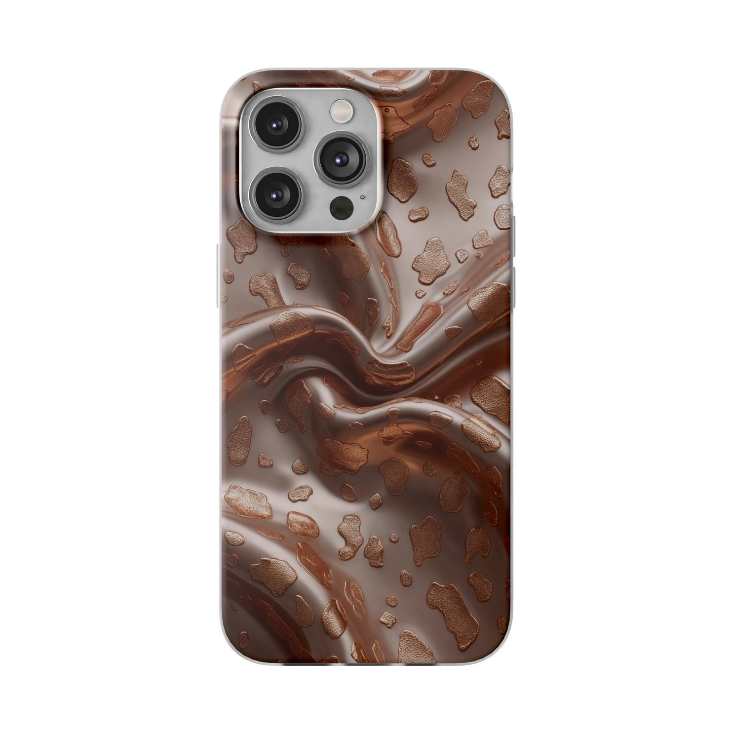 iPhone Flexi Case – Leopardenmuster