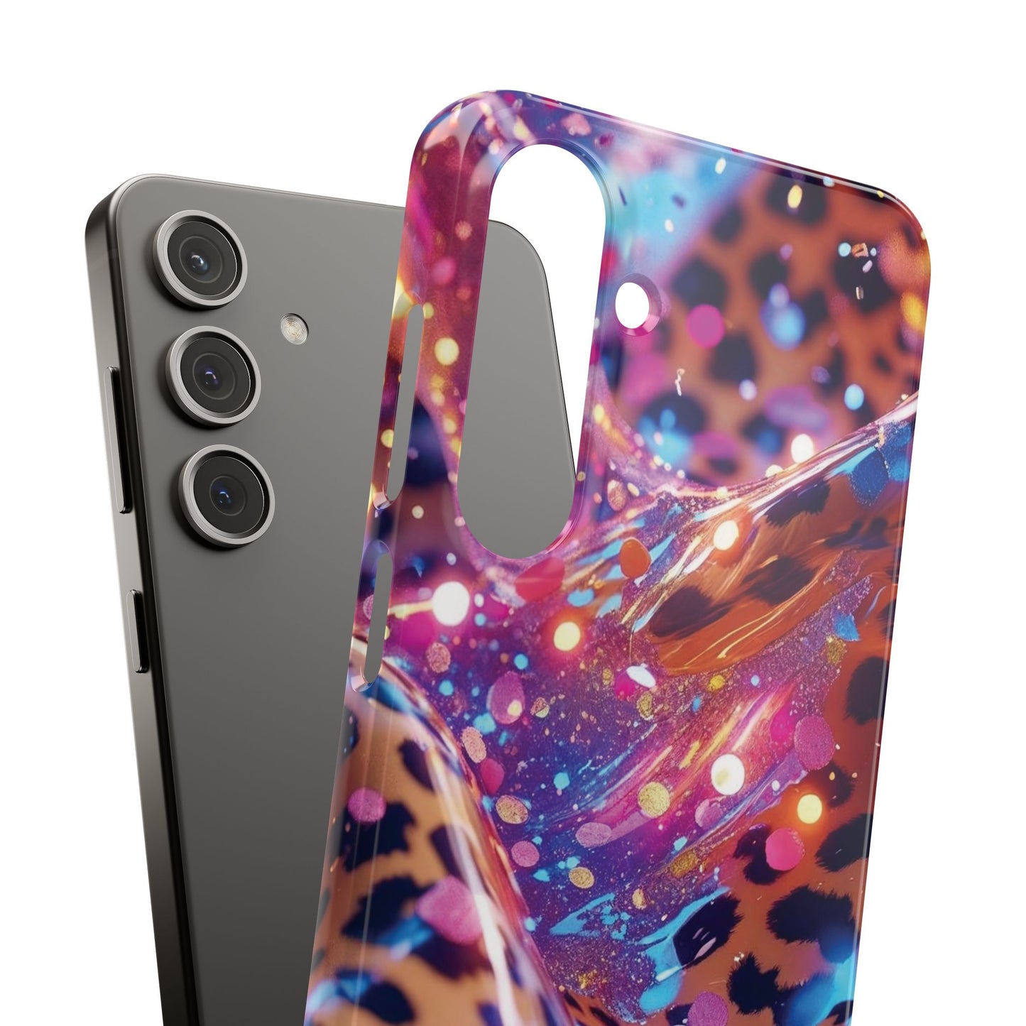 Snap Case Leopard Muster Samsung Handyhülle