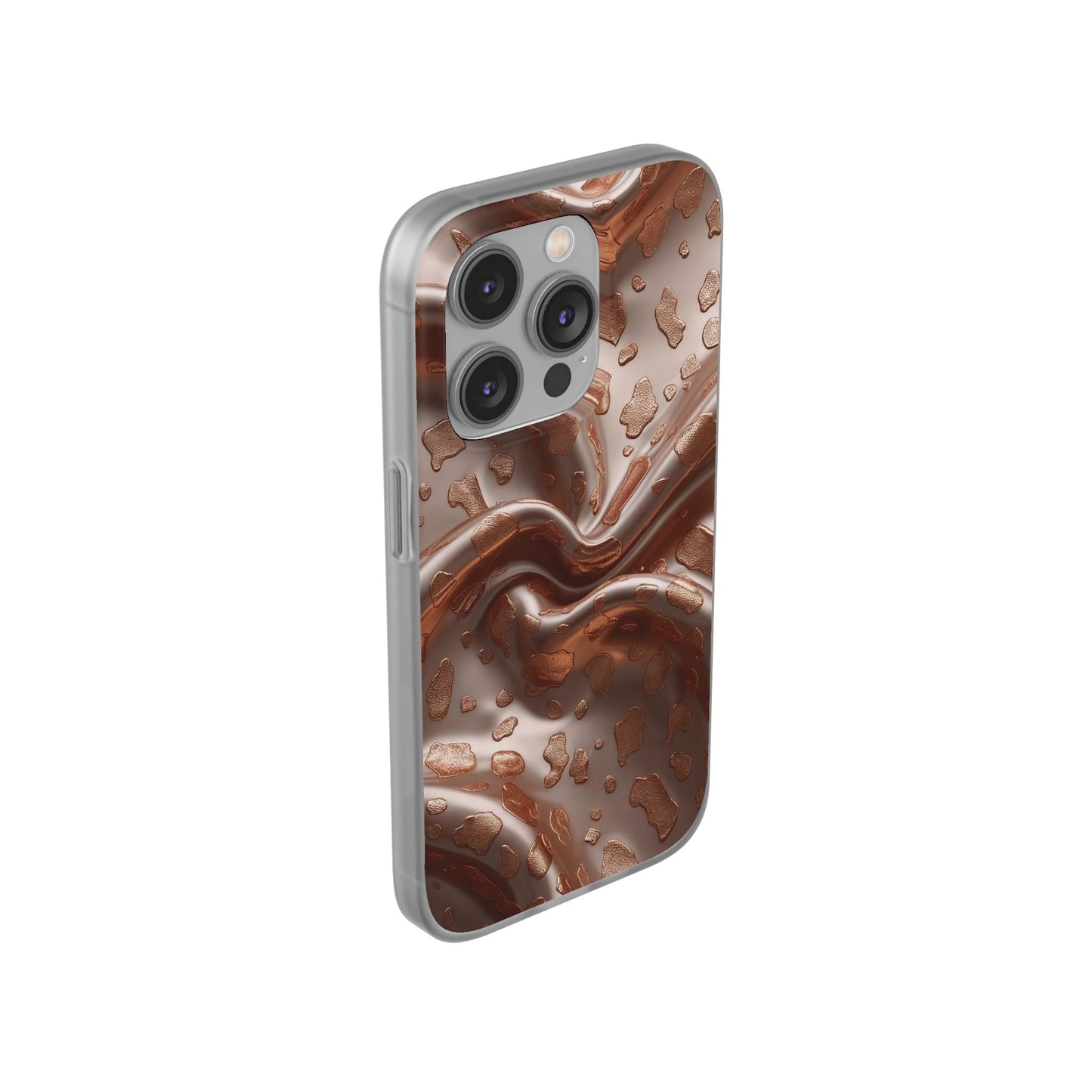 iPhone Flexi Case – Leopardenmuster