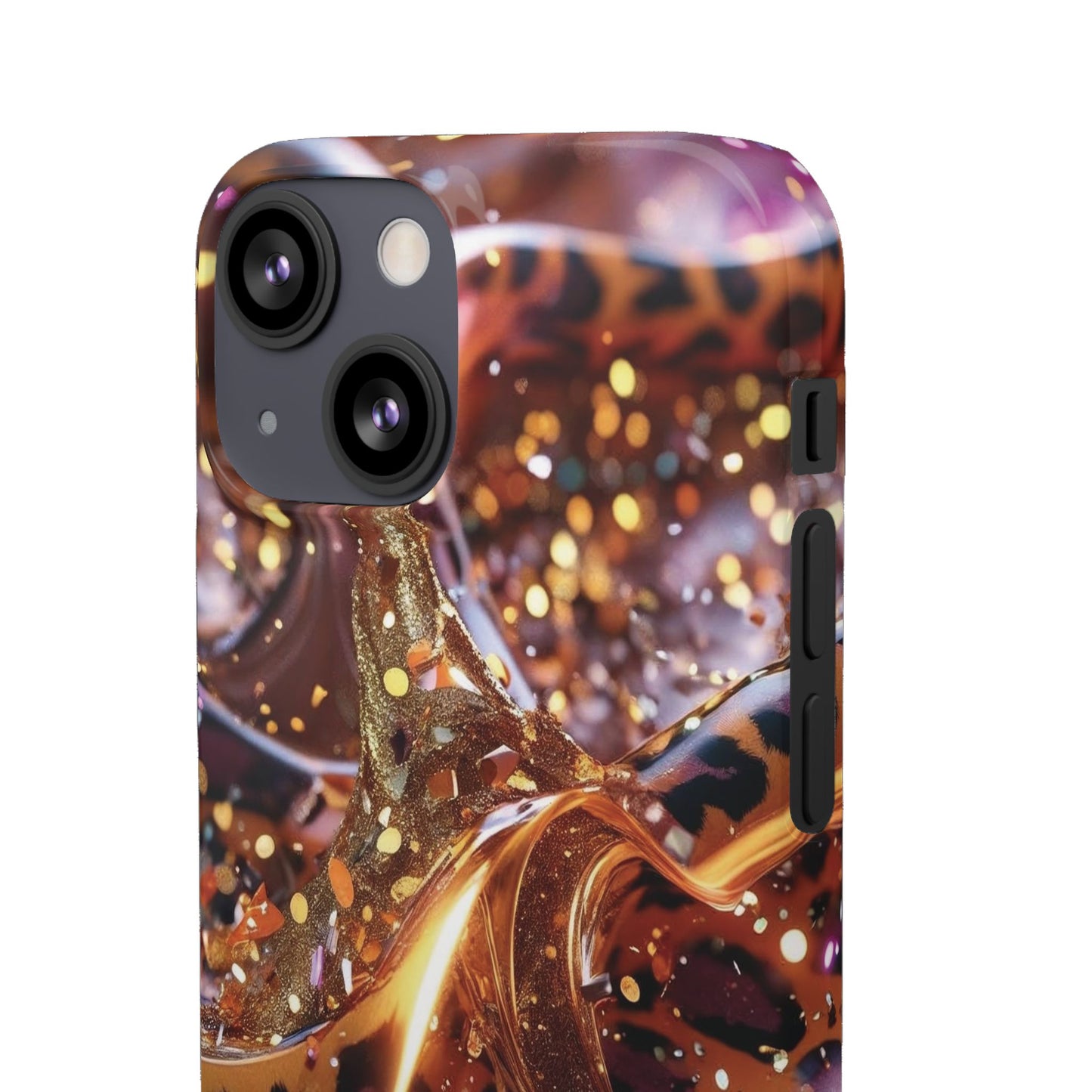 Snap Case Leopard Muster iPhone Handyhülle