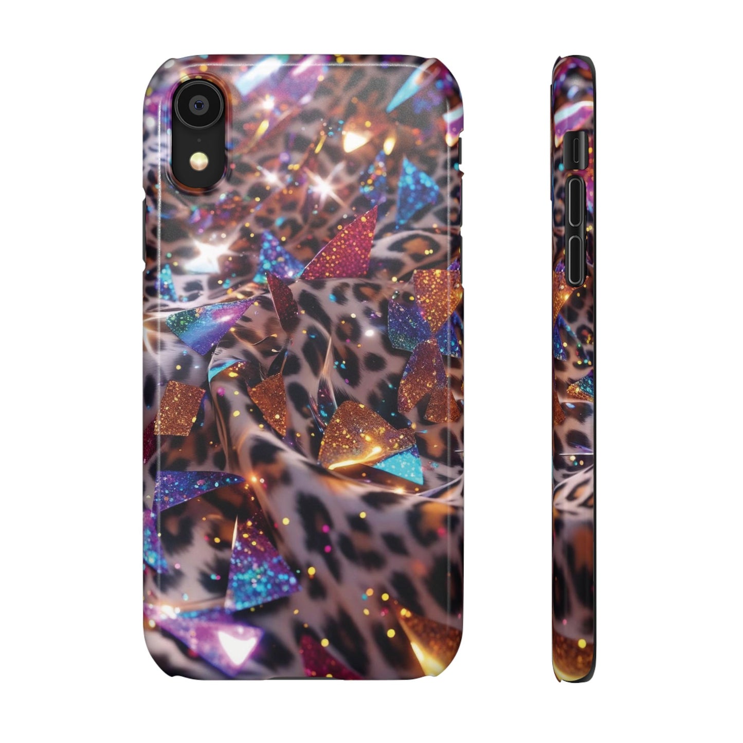 Snap Case Leopard Muster iPhone Handyhülle