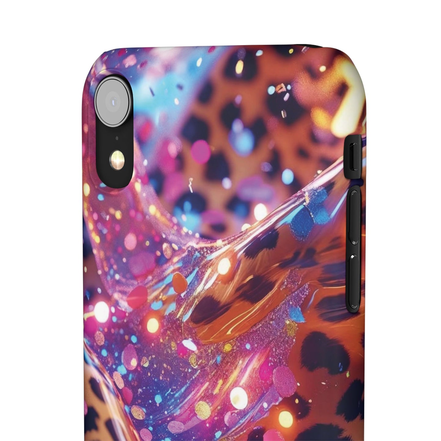 Snap Case Leopard Muster iPhone Handyhülle