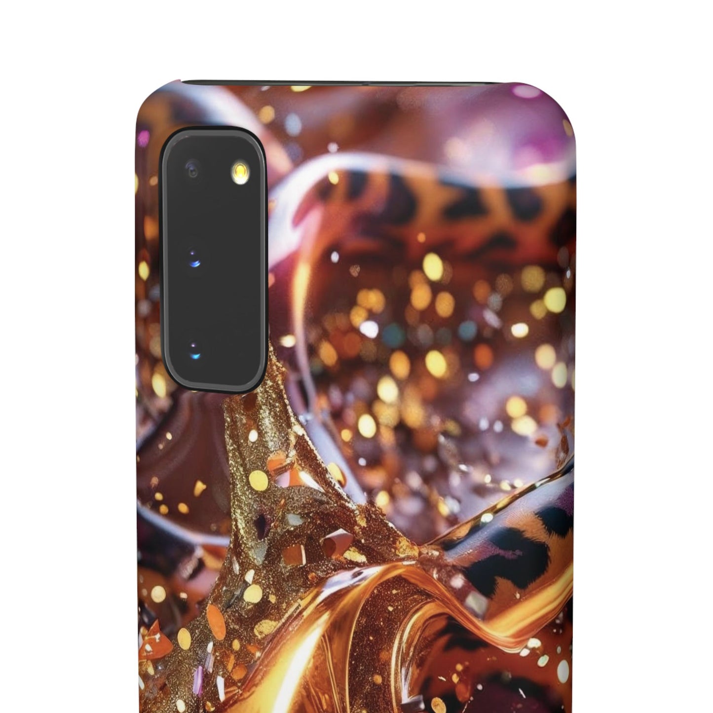 Snap Case Leopard Muster Samsung Handyhülle