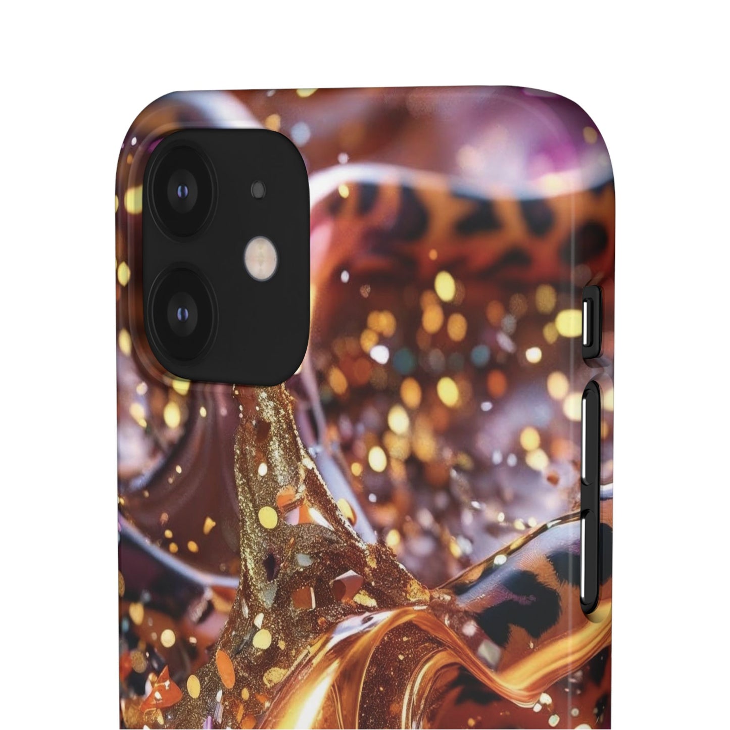 Snap Case Leopard Muster iPhone Handyhülle