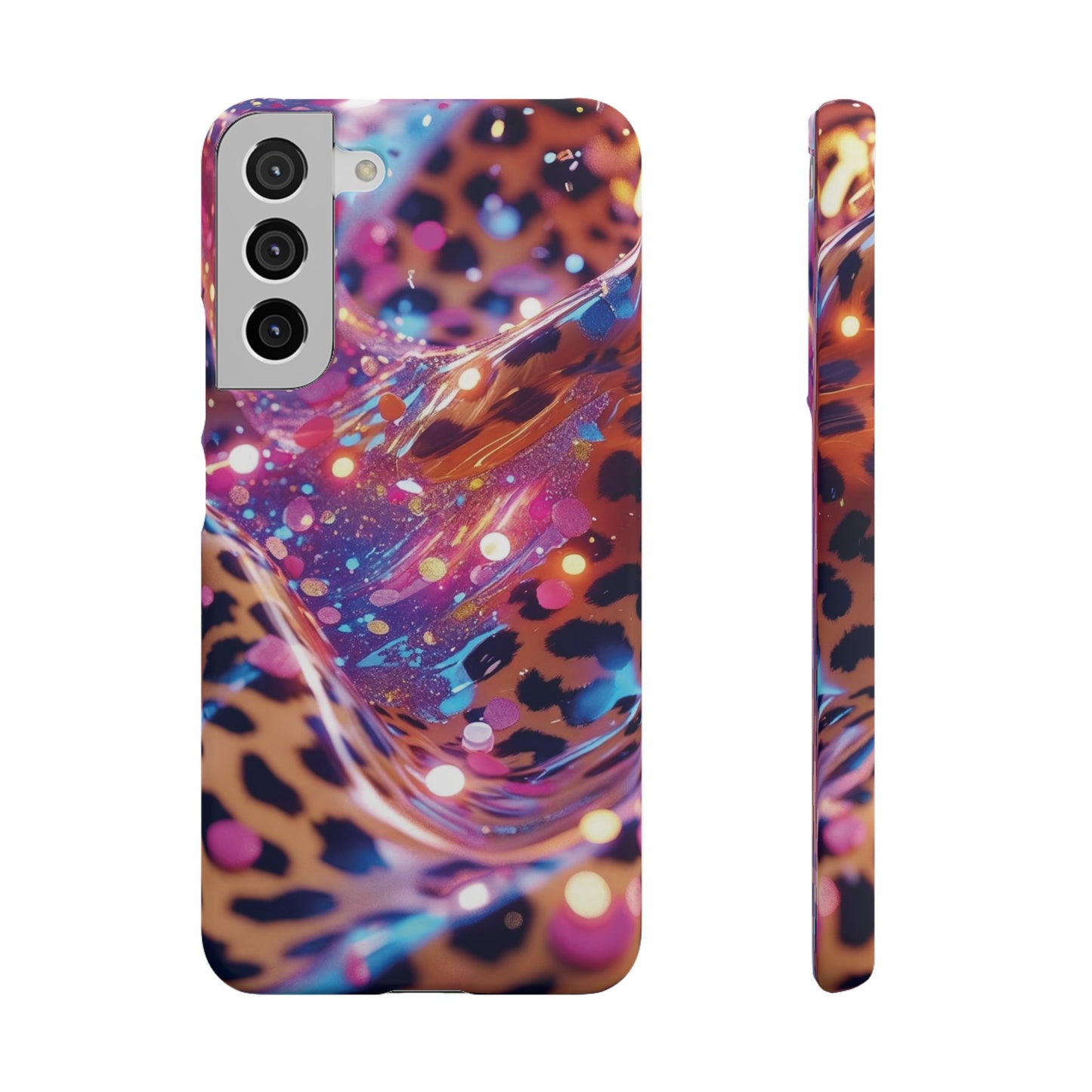 Snap Case Leopard Muster Samsung Handyhülle