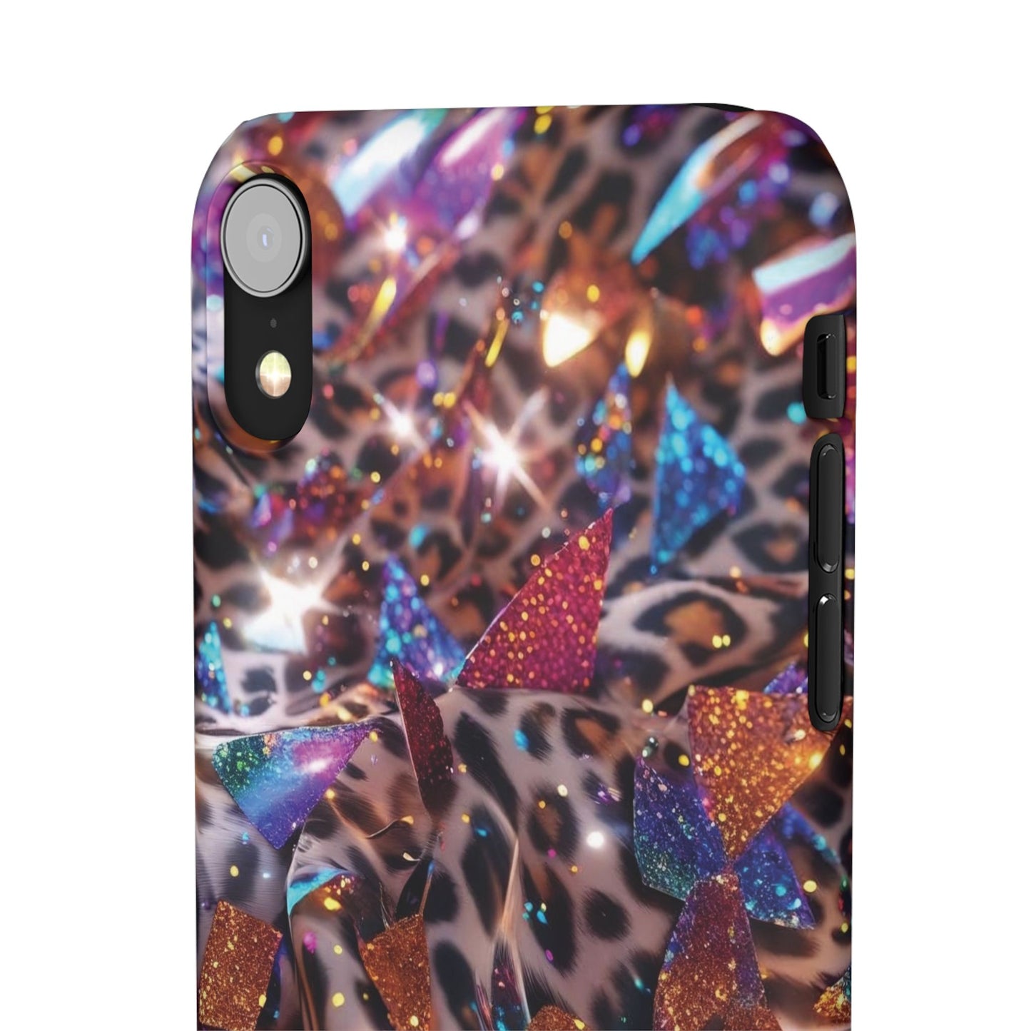 Snap Case Leopard Muster iPhone Handyhülle