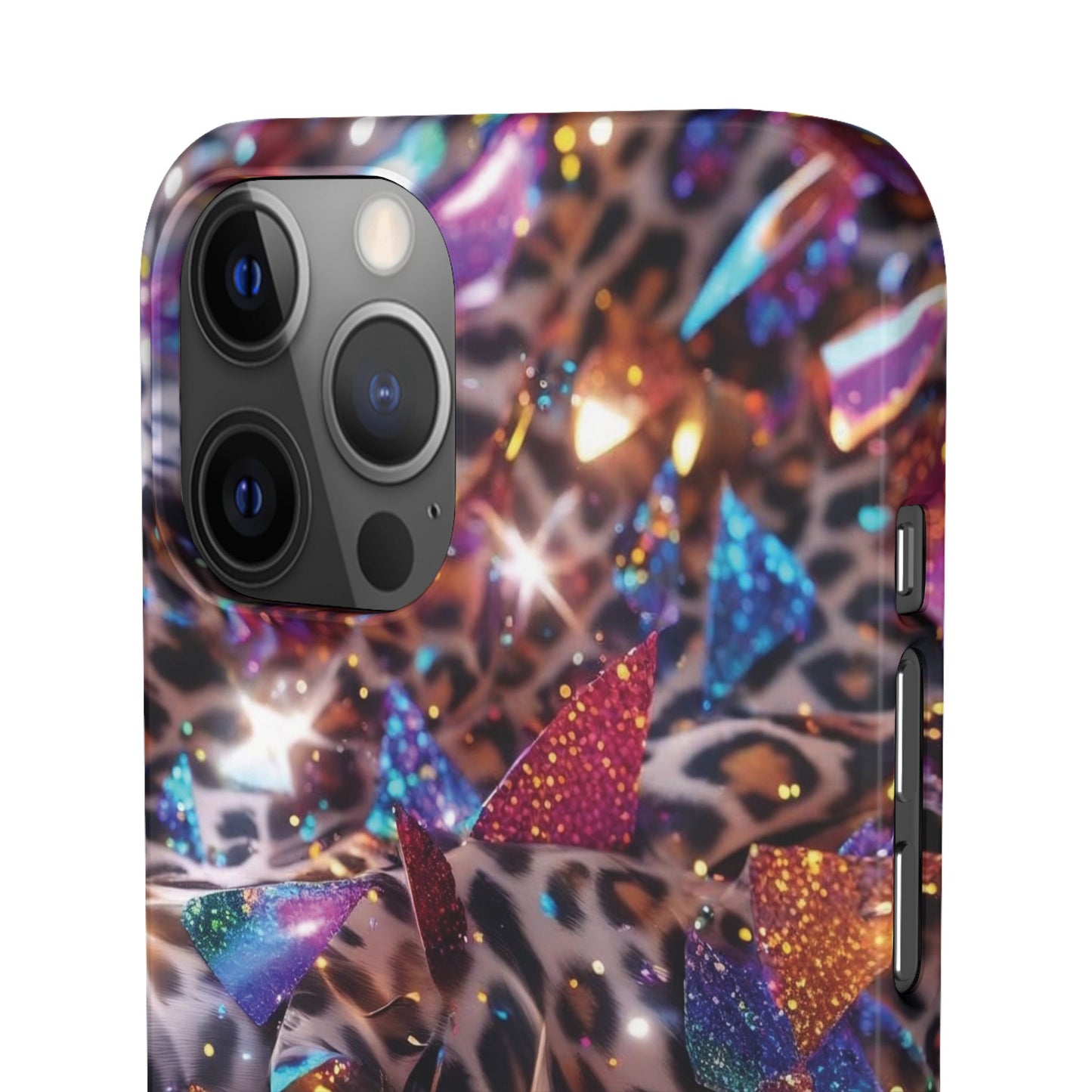 Snap Case Leopard Muster iPhone Handyhülle