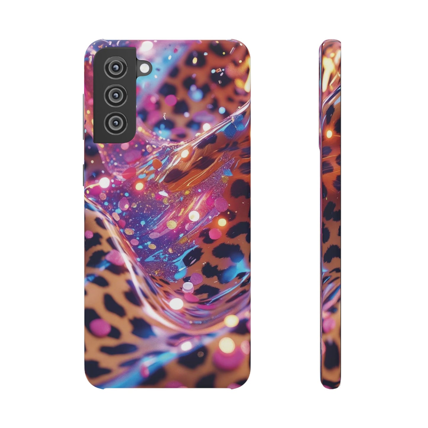 Snap Case Leopard Muster Samsung Handyhülle