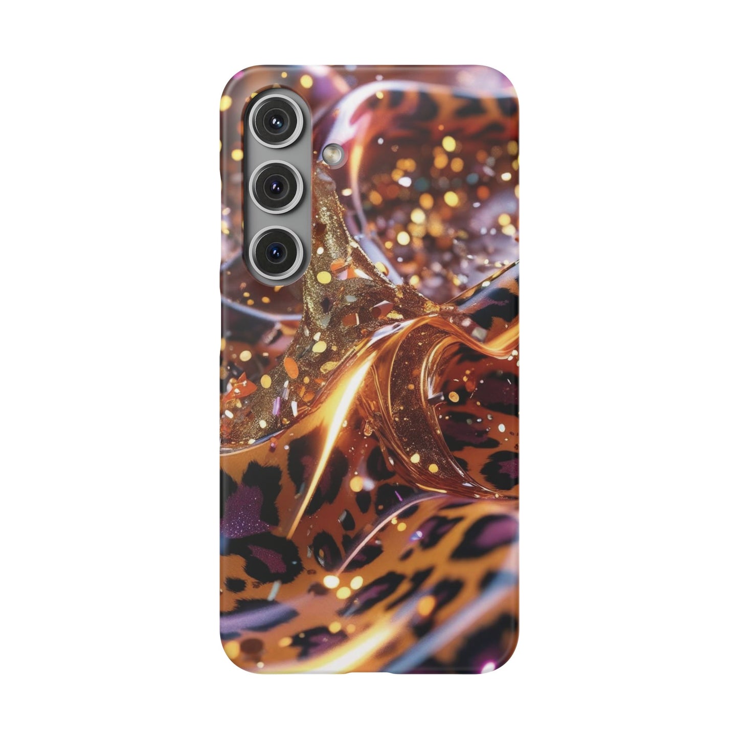 Snap Case Leopard Muster Samsung Handyhülle