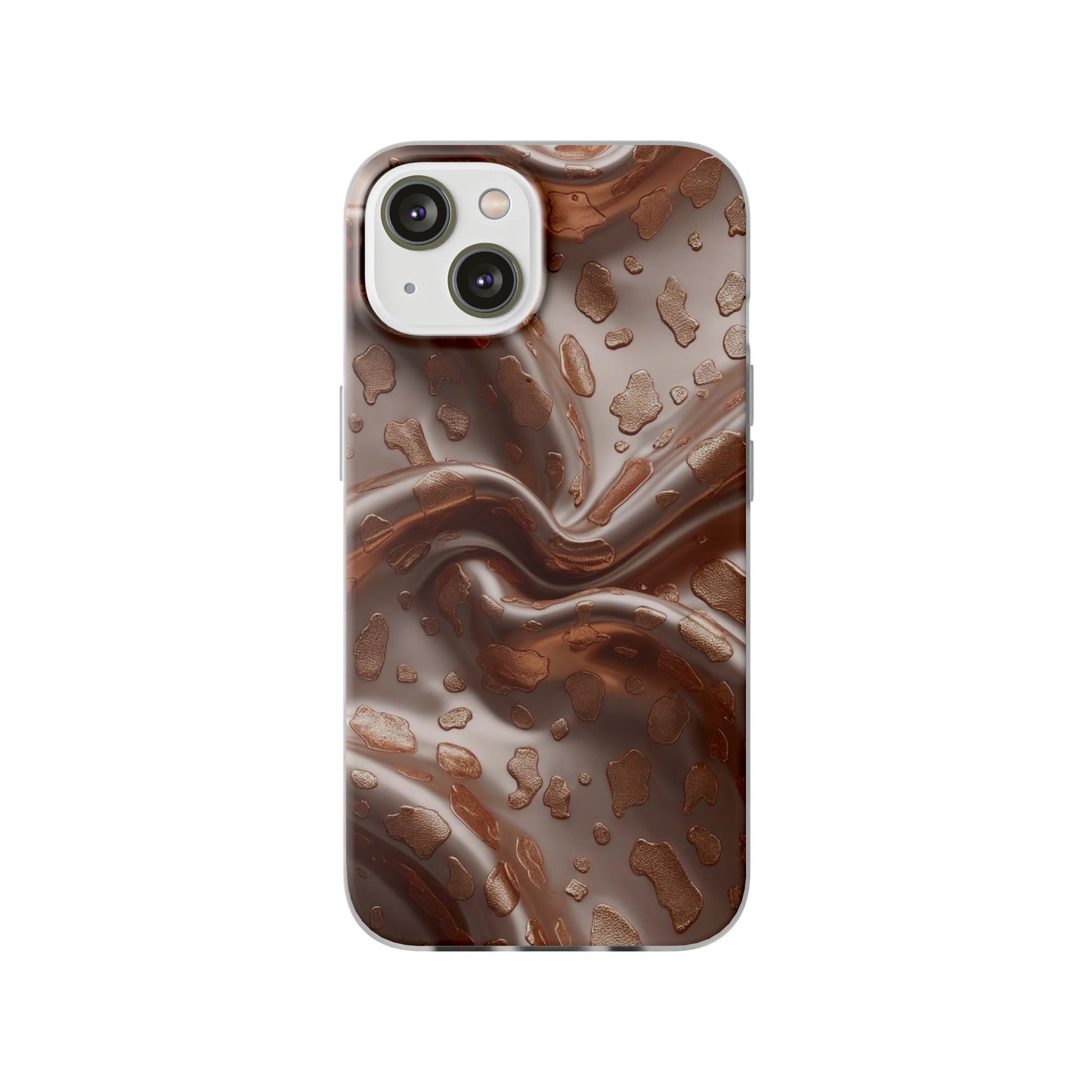 iPhone Flexi Case – Leopardenmuster