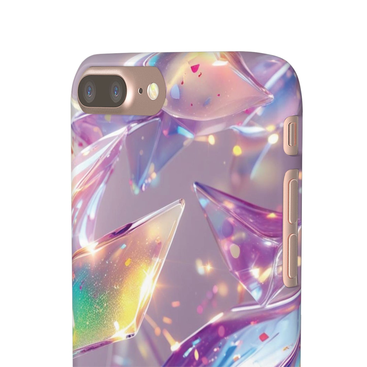 Snap Case iPhone Handyhülle – 3D-Effekt mit Diamant Design