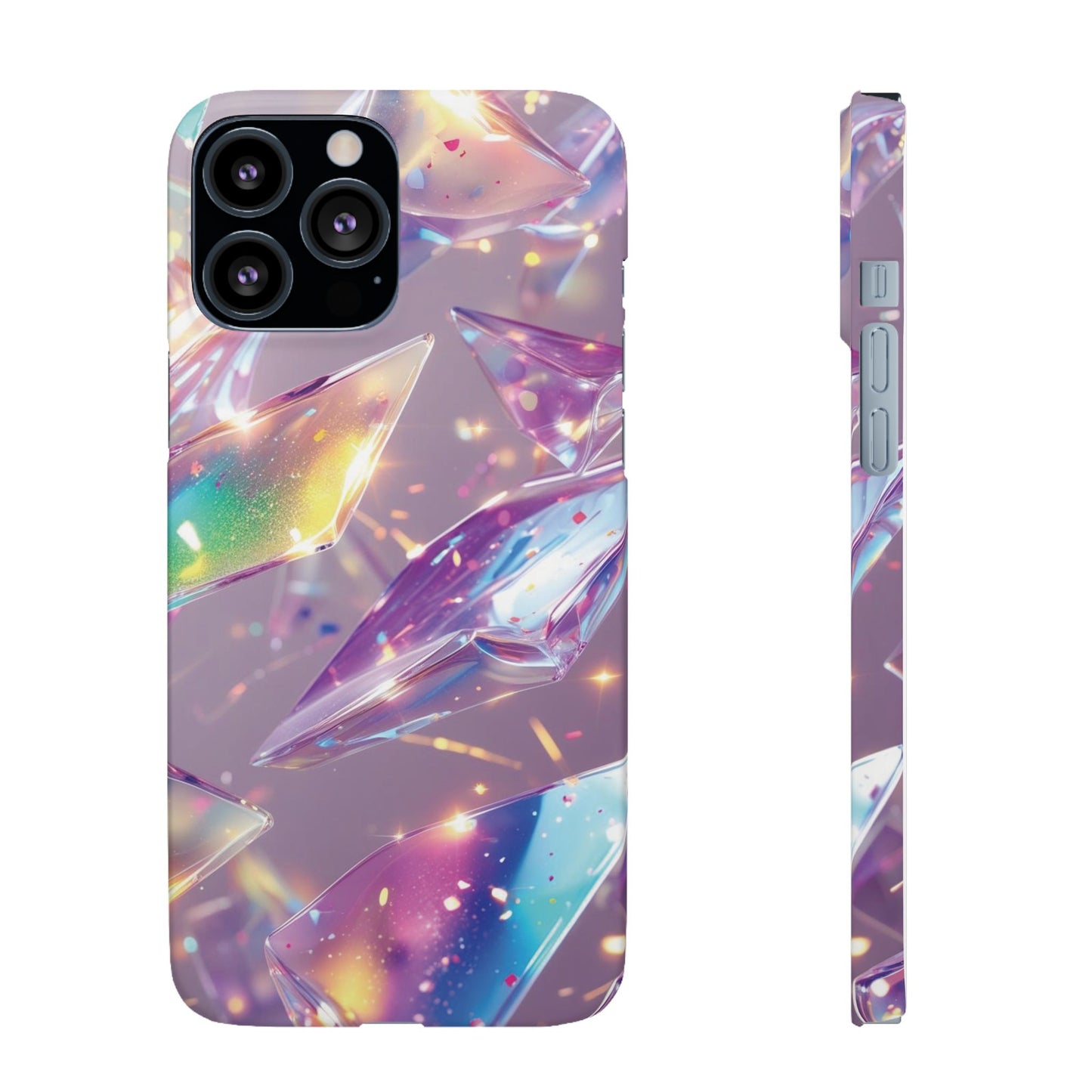 Snap Case iPhone Handyhülle – 3D-Effekt mit Diamant Design