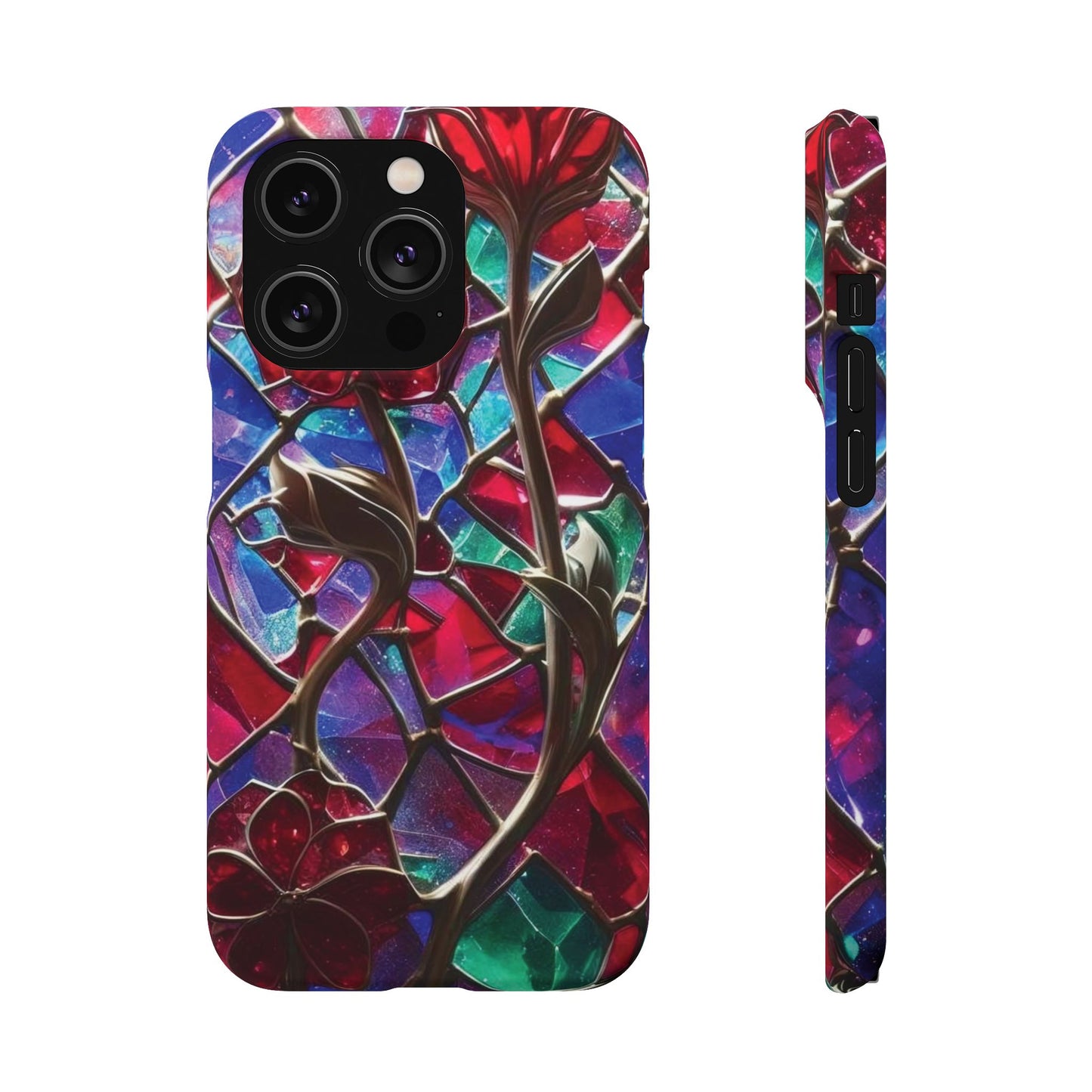 iPhone Snap Case – Glasmosaik 3D Optik Design