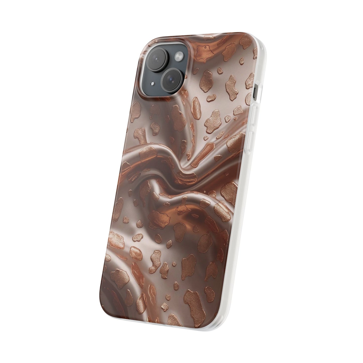 iPhone Flexi Case – Leopardenmuster