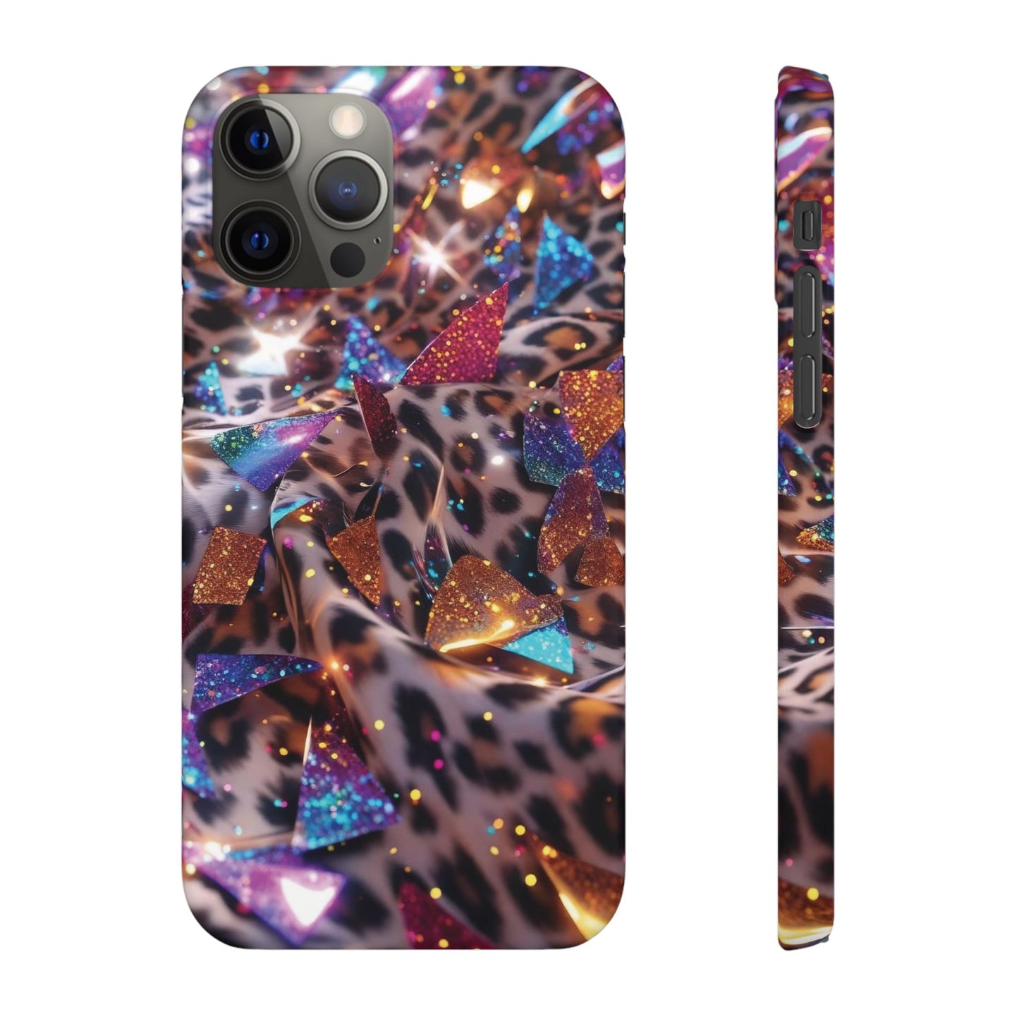 Snap Case Leopard Muster iPhone Handyhülle