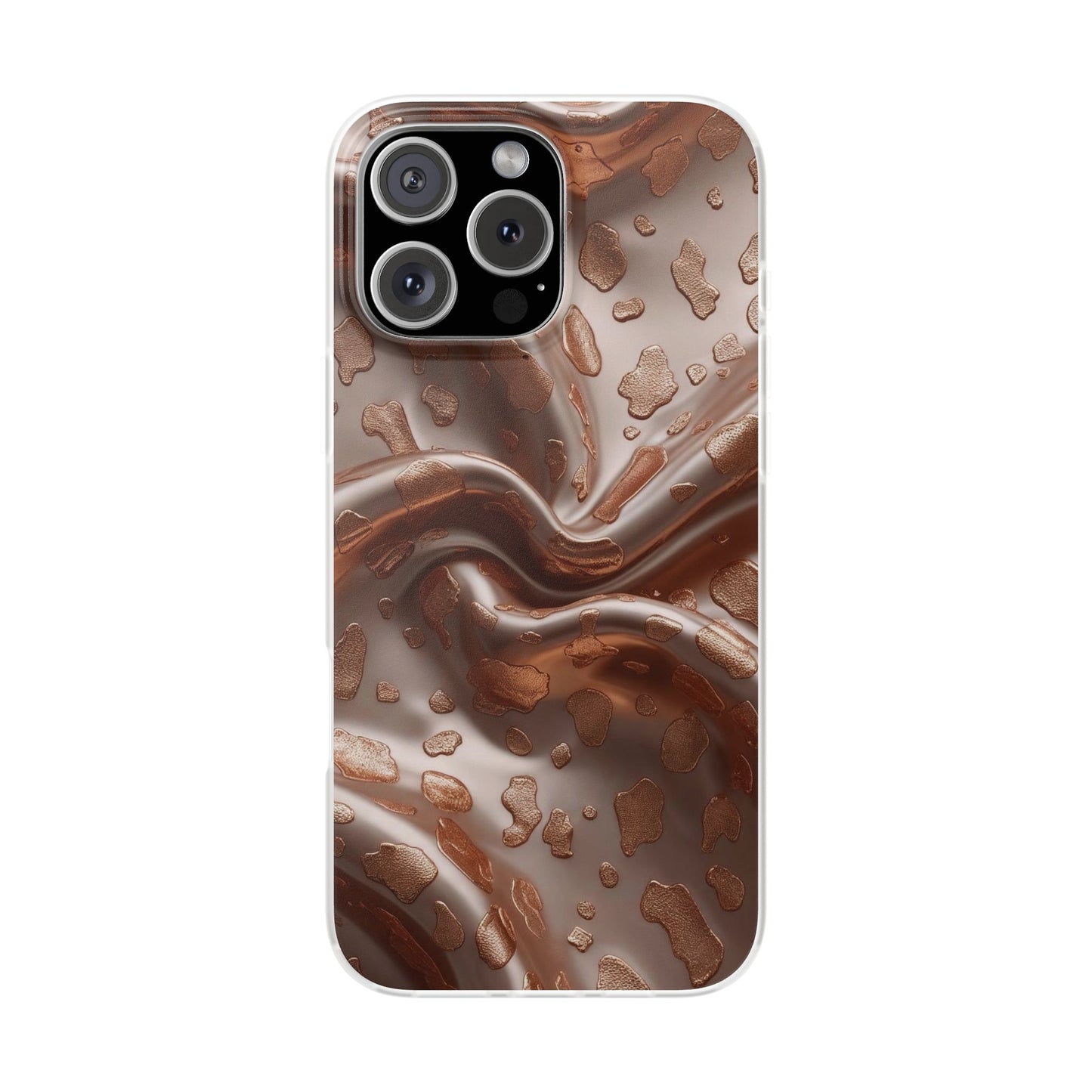 iPhone Flexi Case – Leopardenmuster