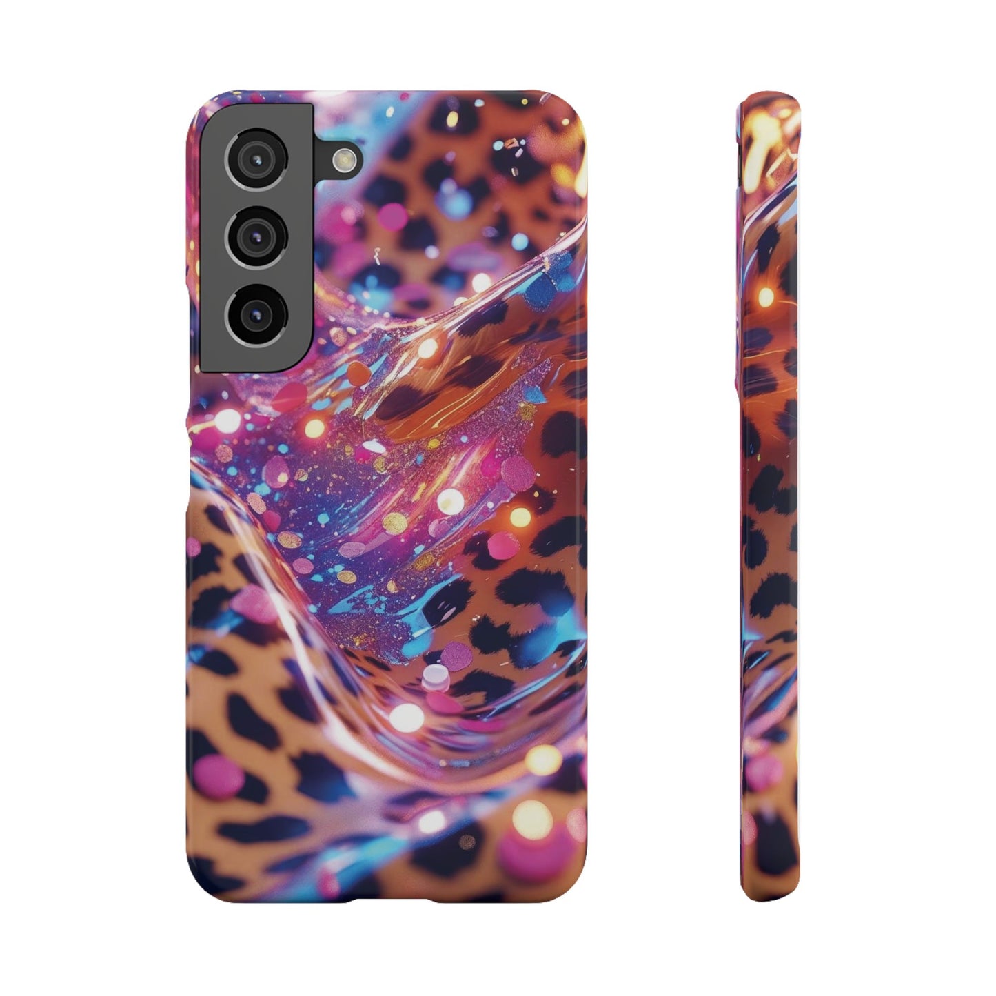 Snap Case Leopard Muster Samsung Handyhülle