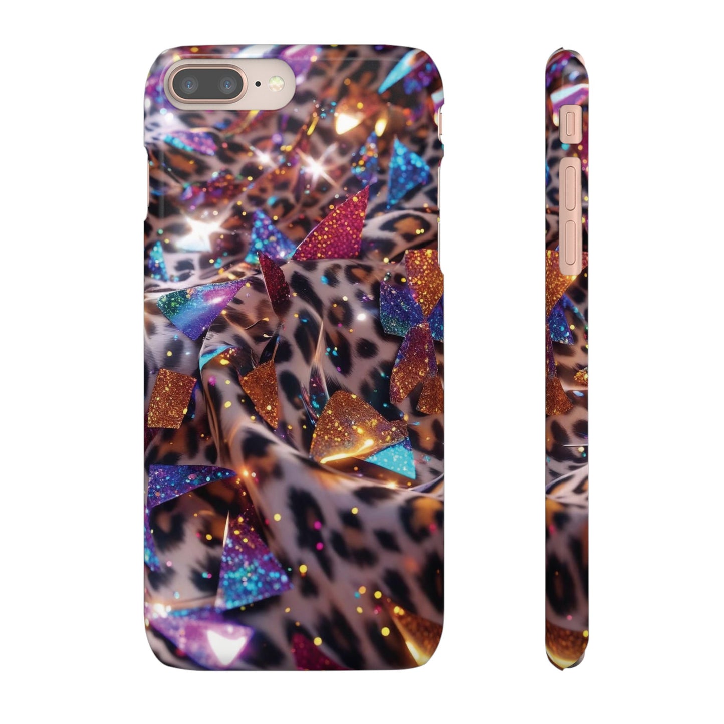 Snap Case Leopard Muster iPhone Handyhülle