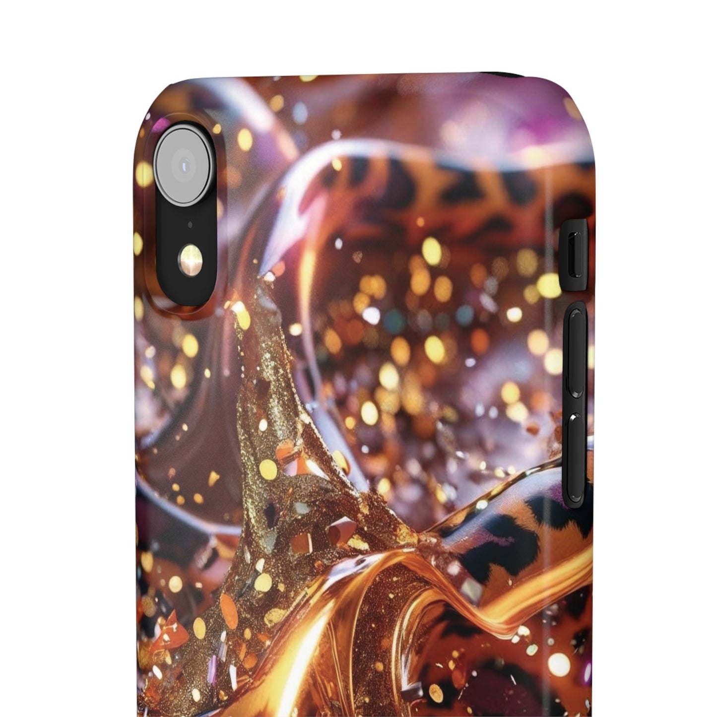 Snap Case Leopard Muster iPhone Handyhülle