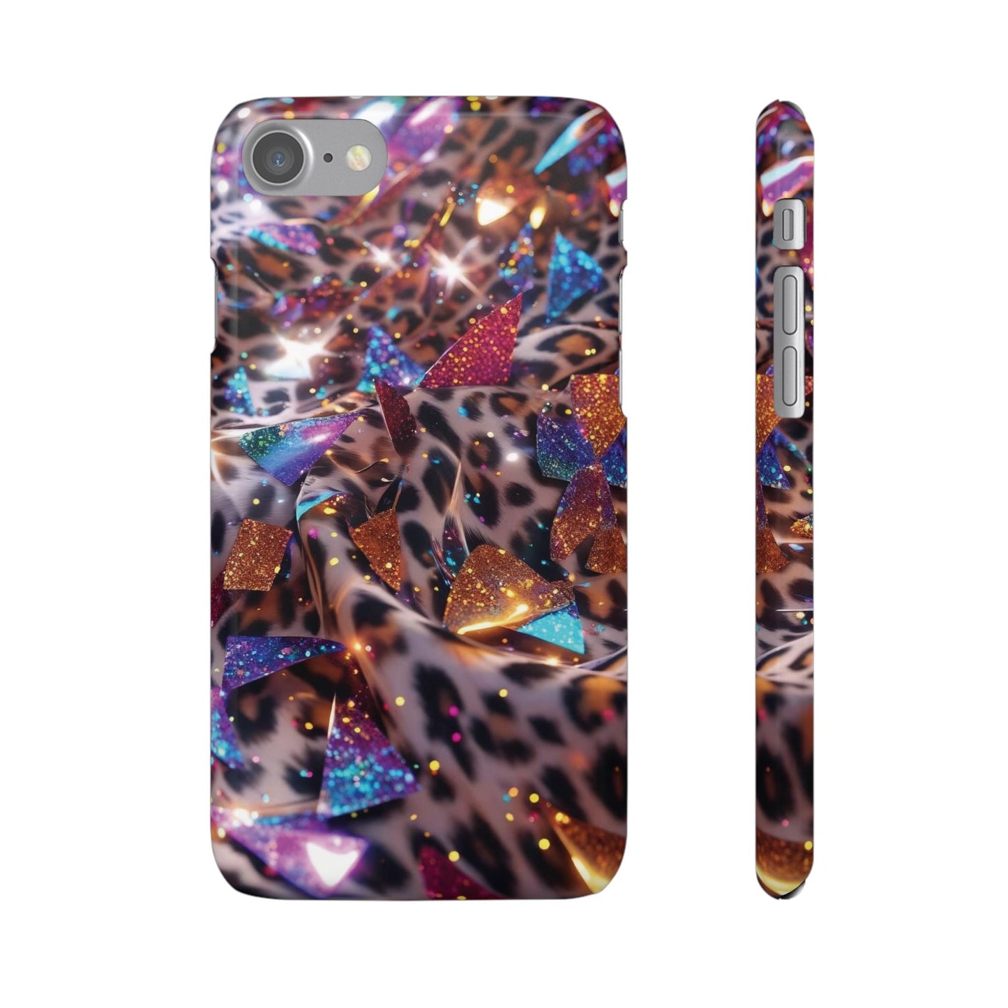 Snap Case Leopard Muster iPhone Handyhülle