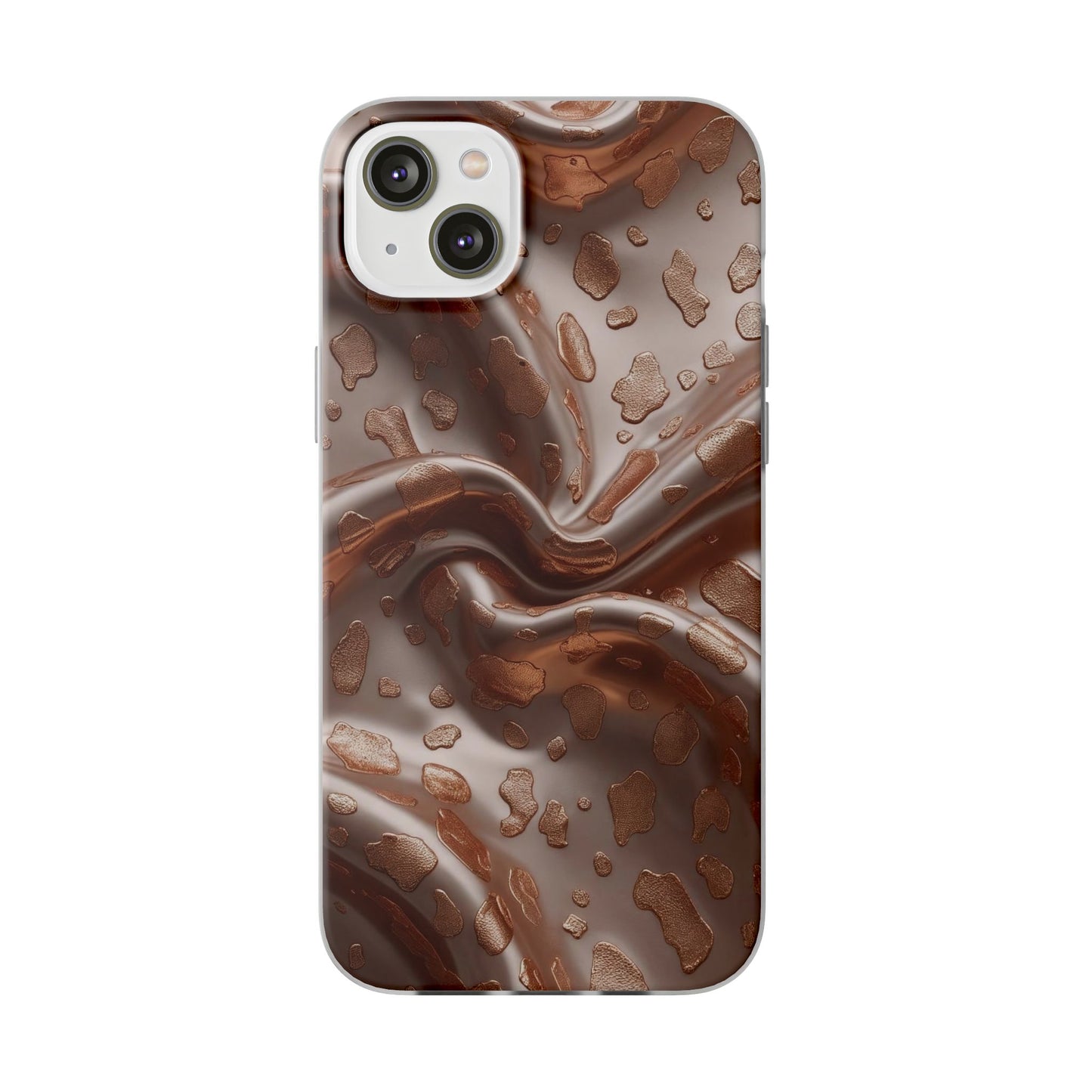 iPhone Flexi Case – Leopardenmuster