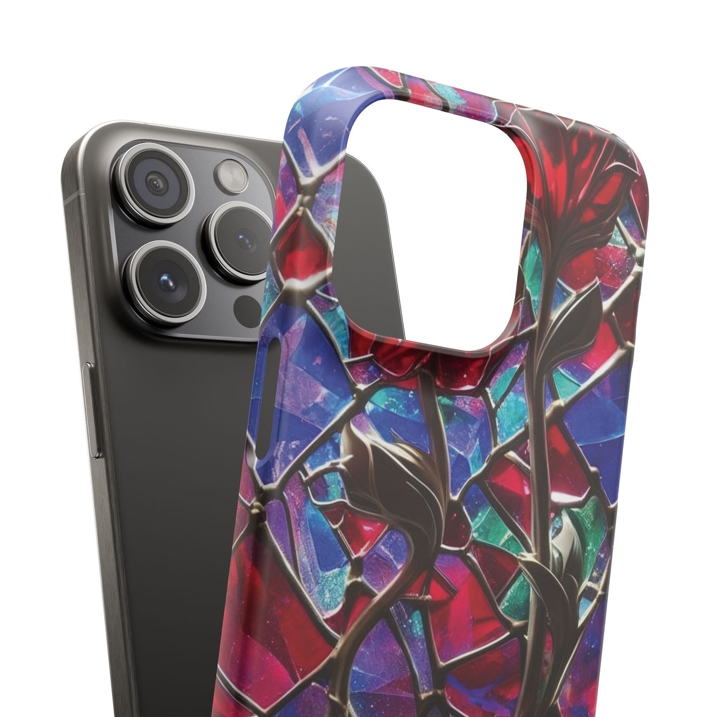 iPhone Snap Case – Glasmosaik 3D Optik Design