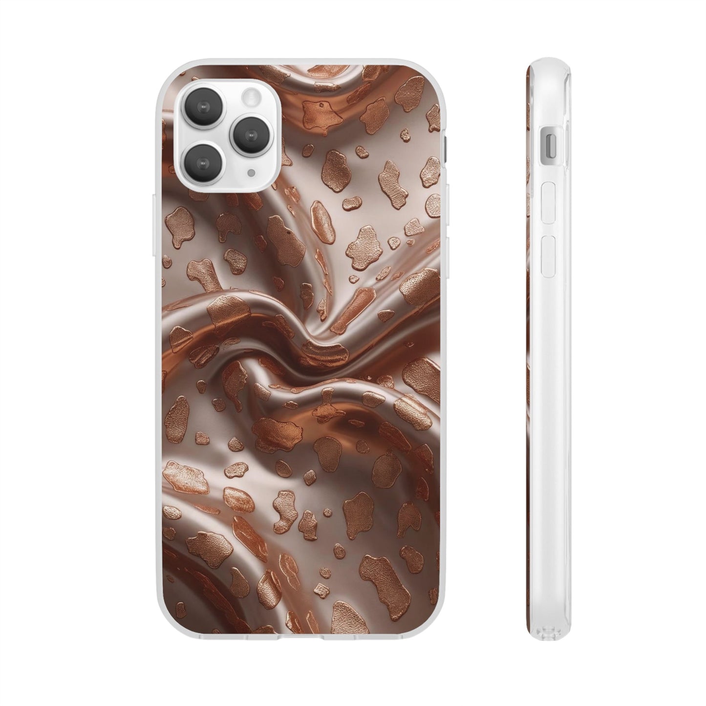 iPhone Flexi Case – Leopardenmuster