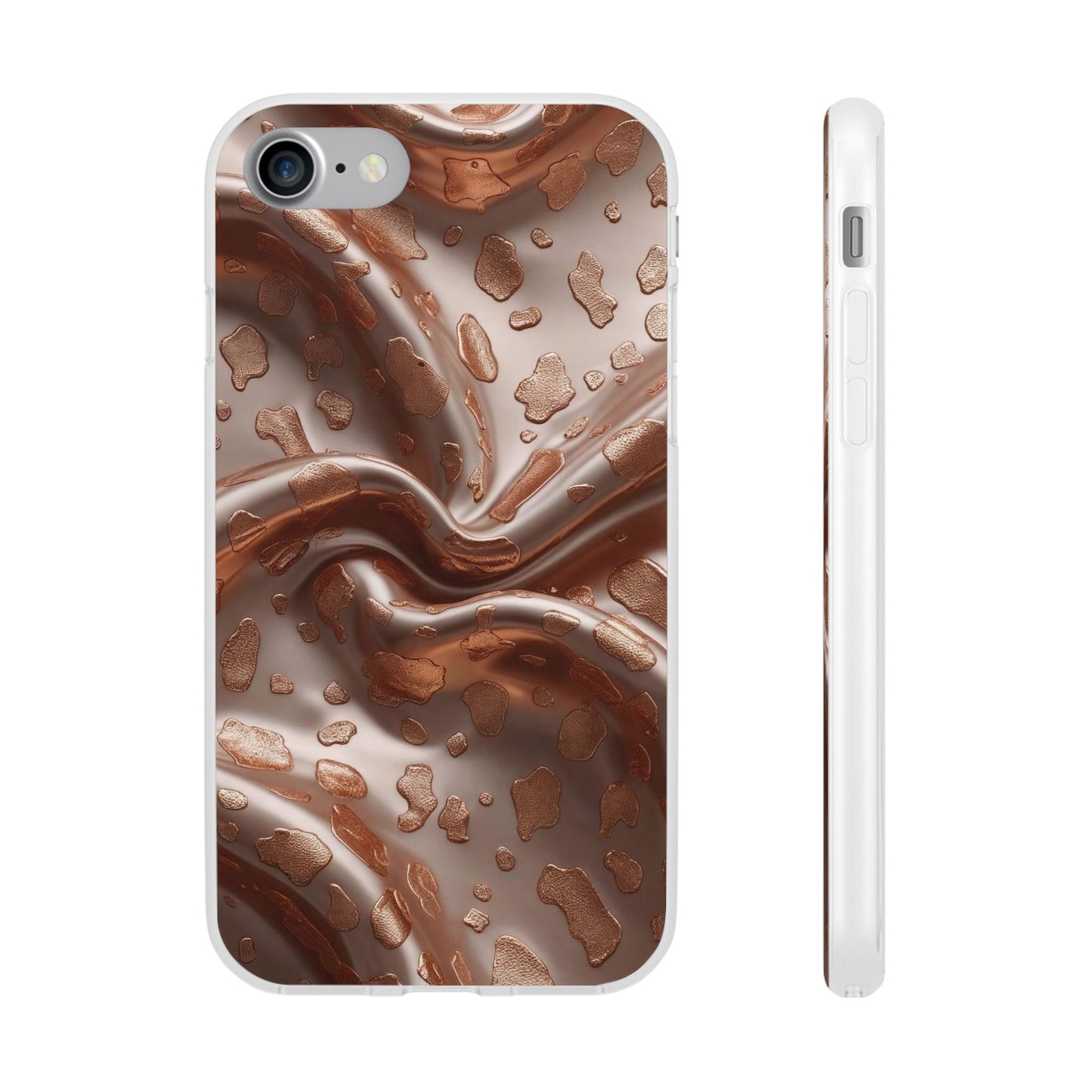 iPhone Flexi Case – Leopardenmuster