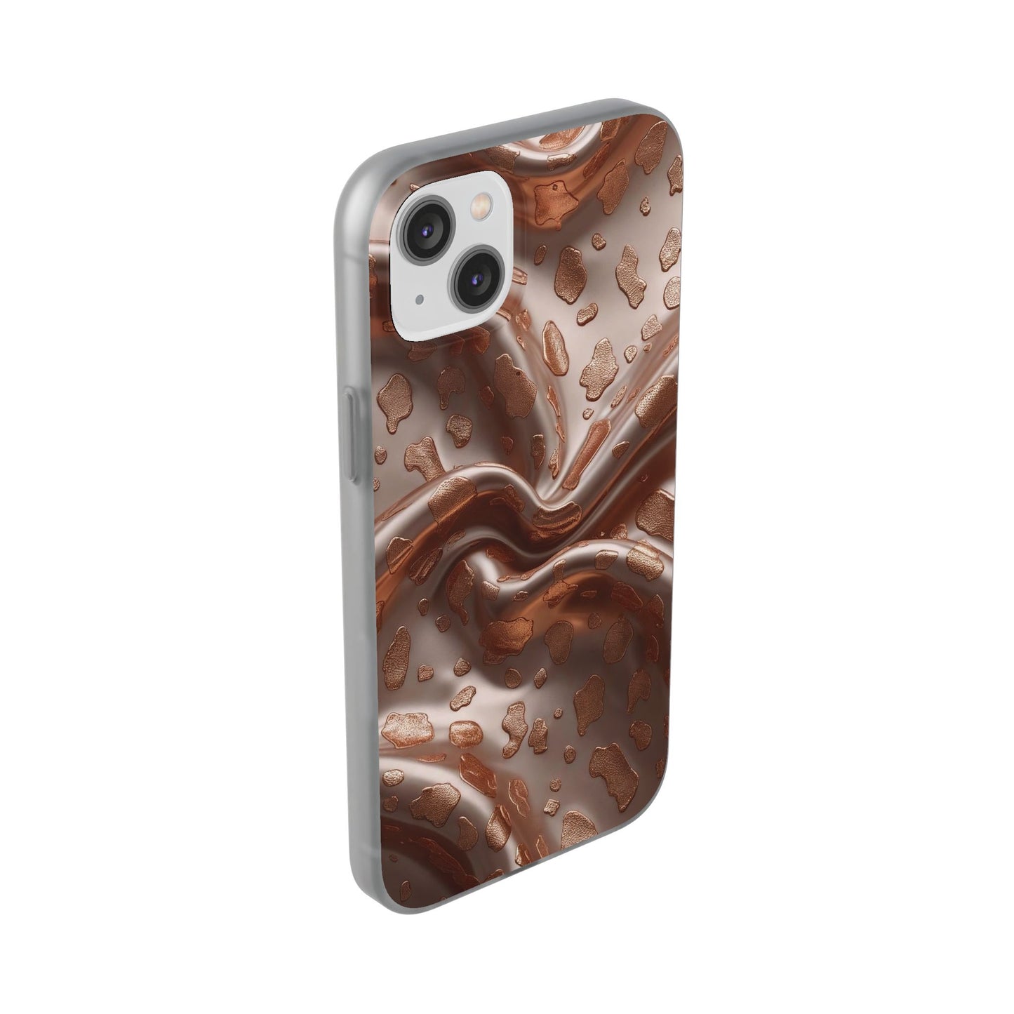 iPhone Flexi Case – Leopardenmuster