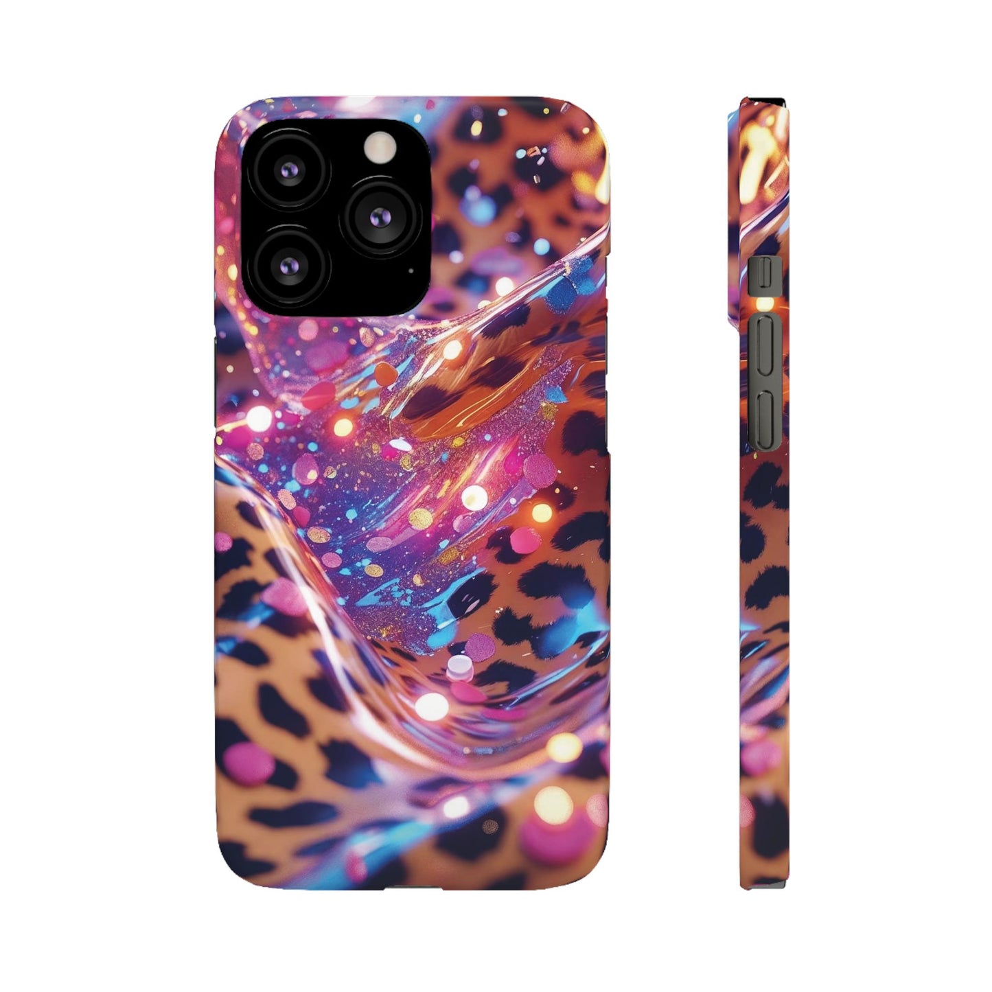 Snap Case Leopard Muster iPhone Handyhülle