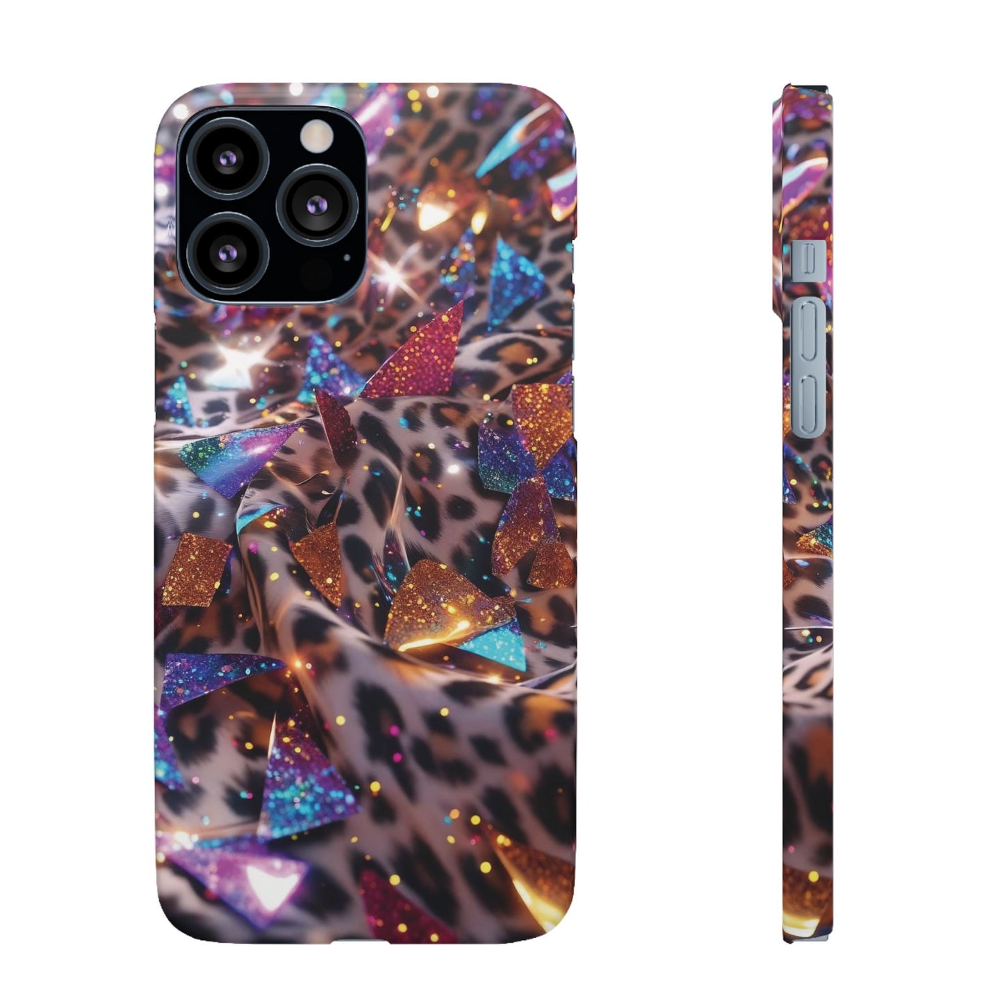 Snap Case Leopard Muster iPhone Handyhülle