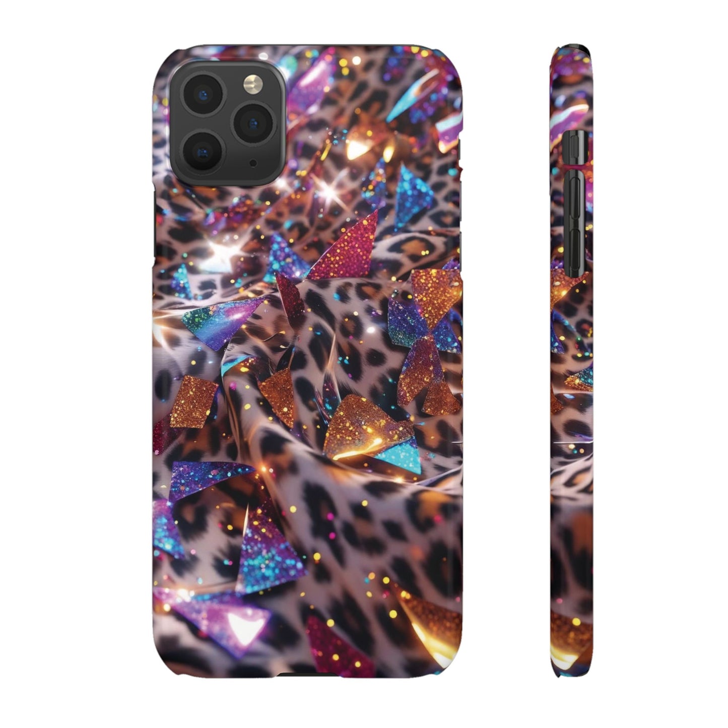 Snap Case Leopard Muster iPhone Handyhülle