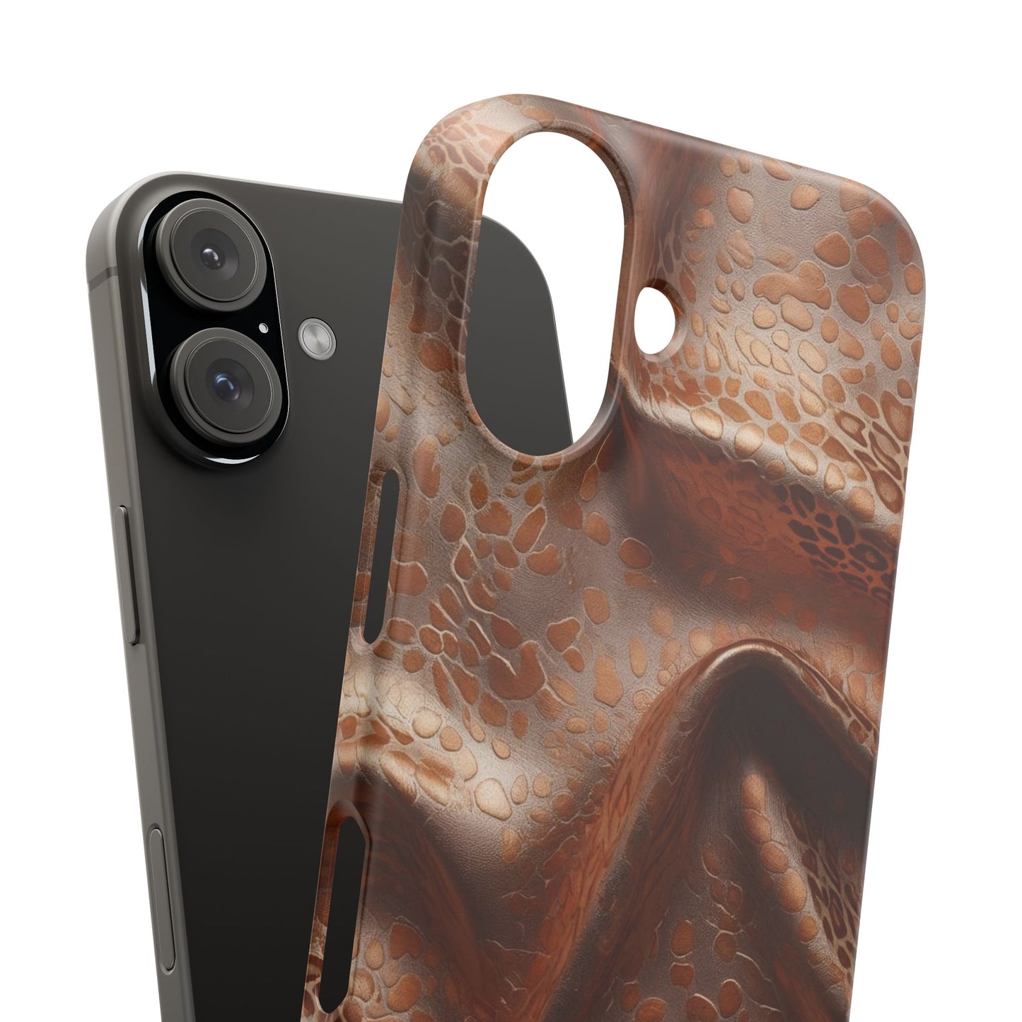 Snap Case Leopard Muster iPhone Handyhülle – Luxus trifft Design