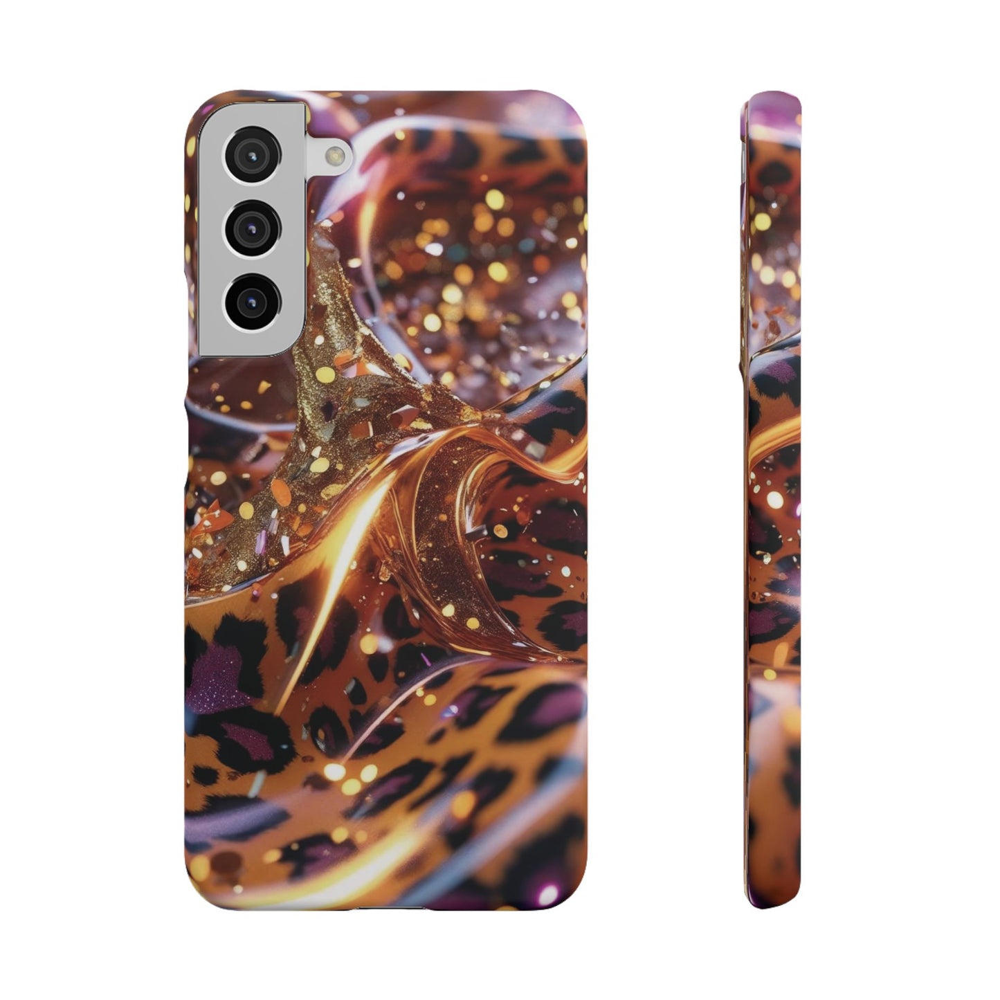 Snap Case Leopard Muster Samsung Handyhülle