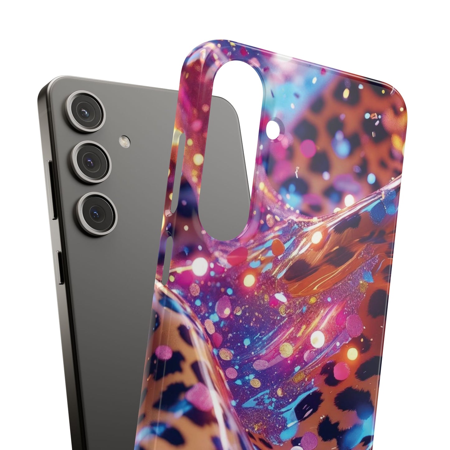 Snap Case Leopard Muster Samsung Handyhülle