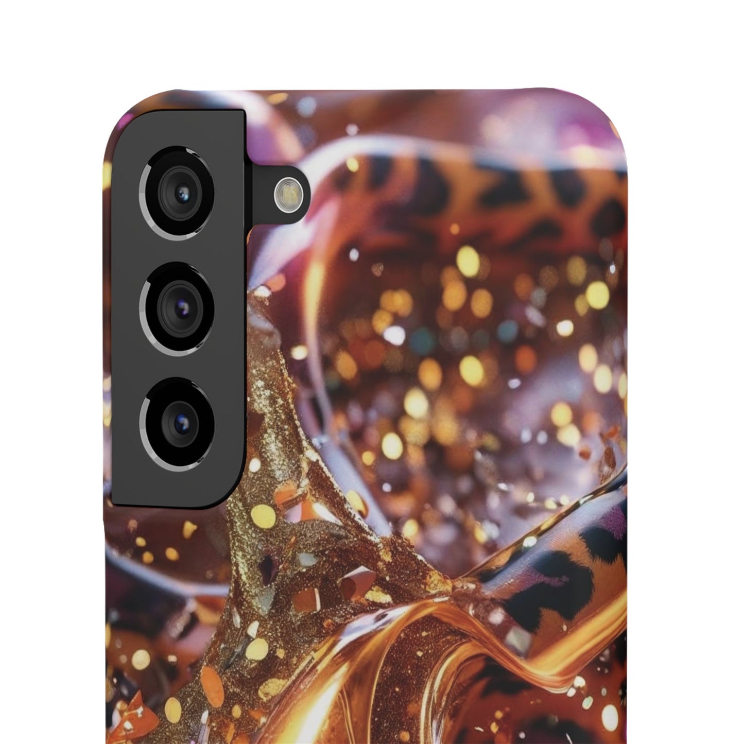 Snap Case Leopard Muster Samsung Handyhülle