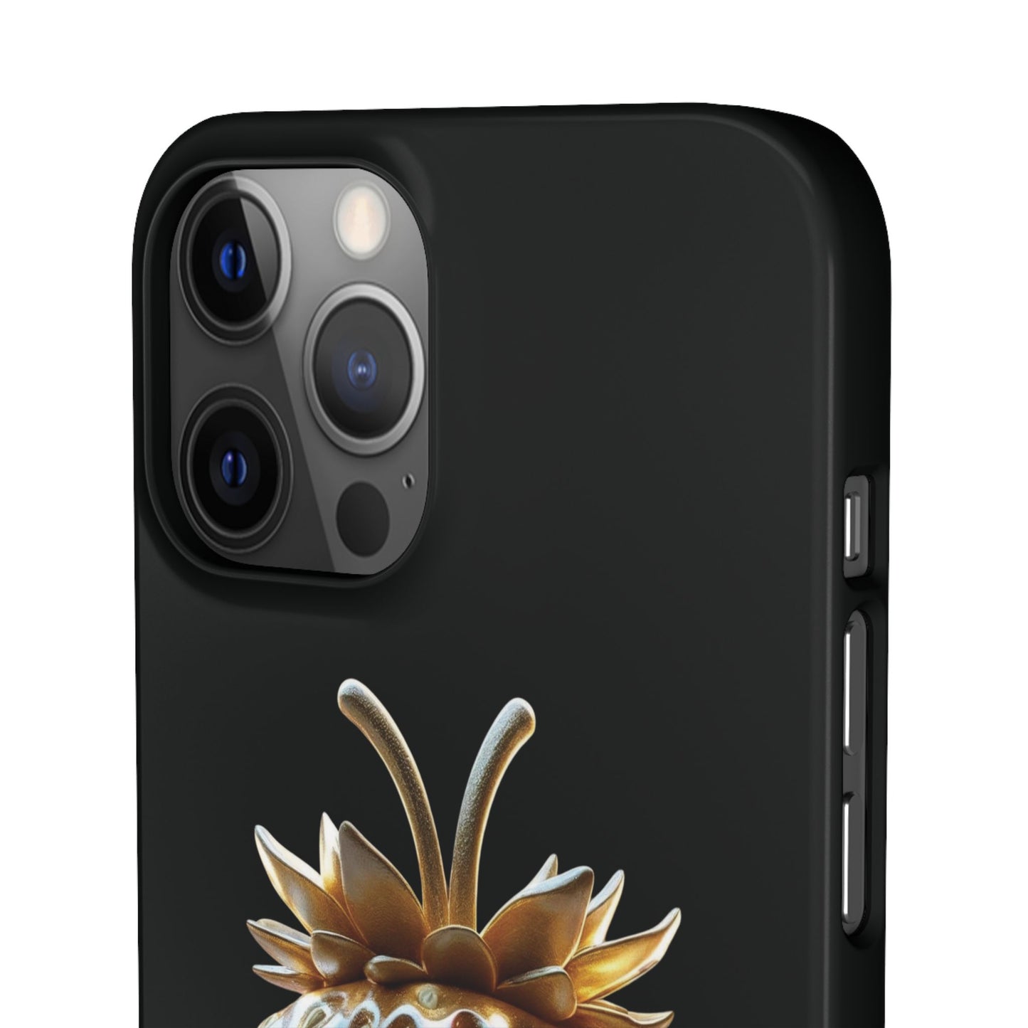 Snap Case iPhone Handyhülle - 3D Effekt Erdbeeren