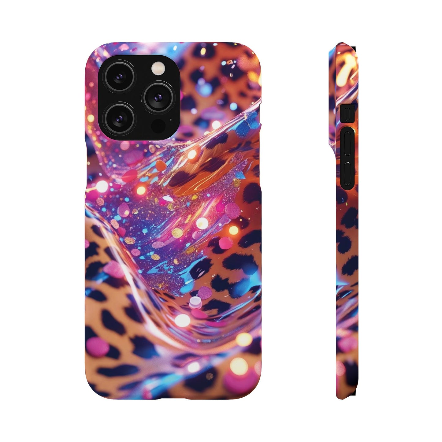 Snap Case Leopard Muster iPhone Handyhülle