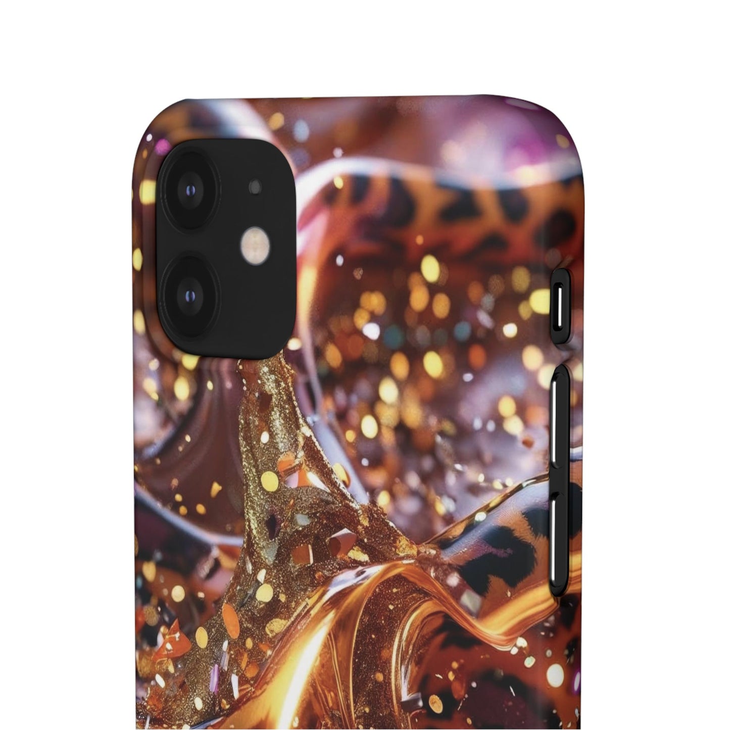 Snap Case Leopard Muster iPhone Handyhülle