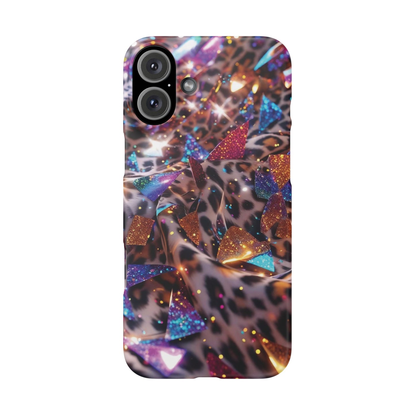 Snap Case Leopard Muster iPhone Handyhülle