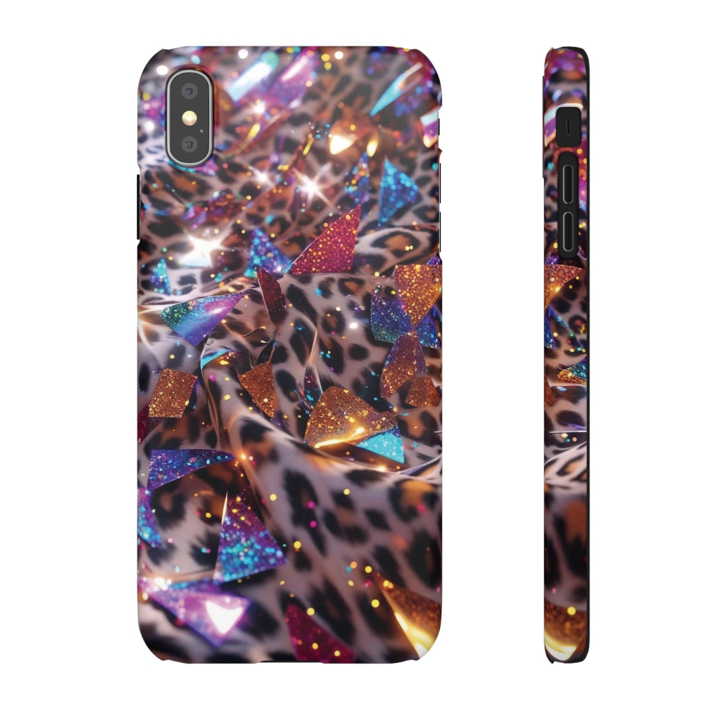 Snap Case Leopard Muster iPhone Handyhülle