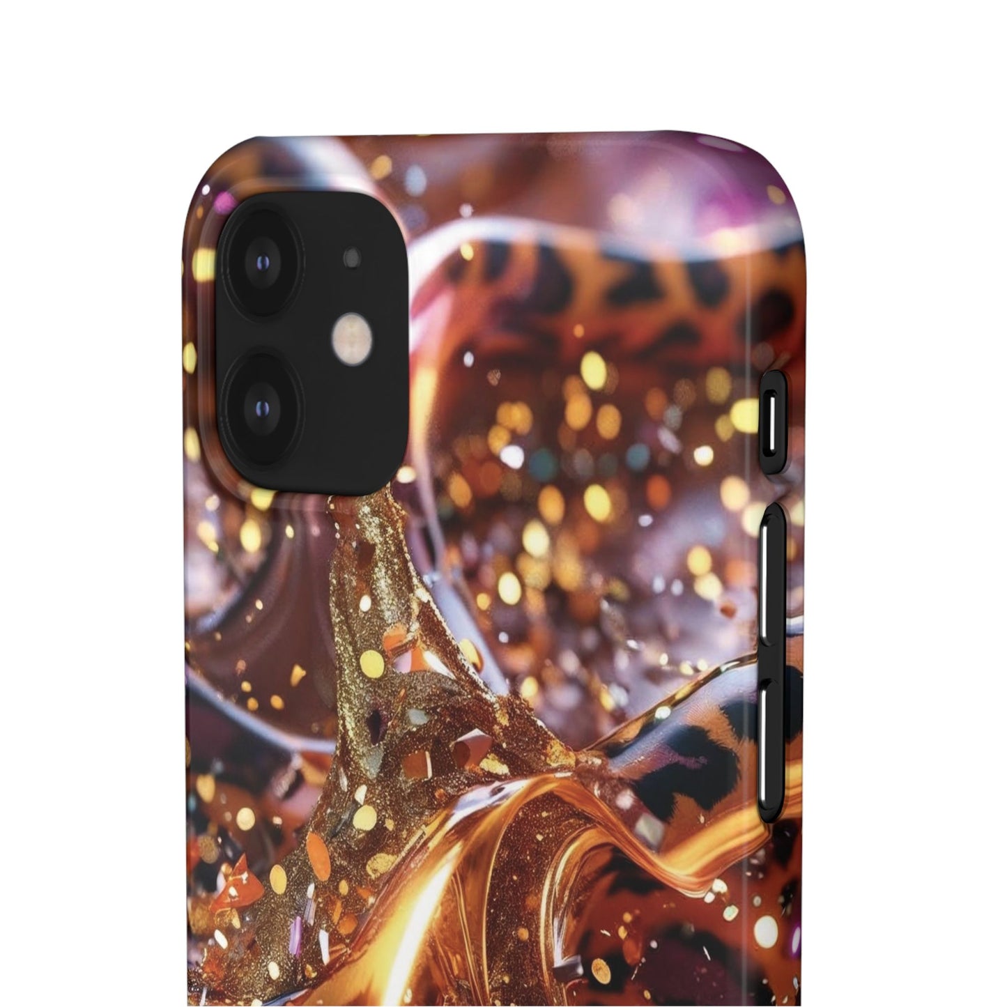 Snap Case Leopard Muster iPhone Handyhülle