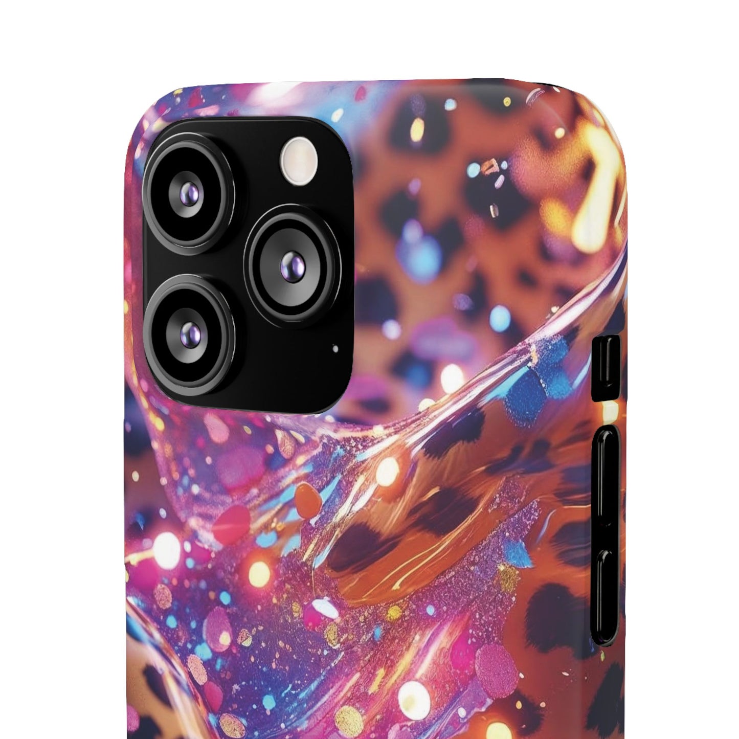 Snap Case Leopard Muster iPhone Handyhülle