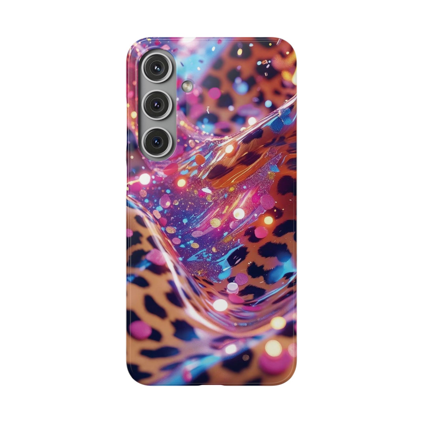 Snap Case Leopard Muster Samsung Handyhülle
