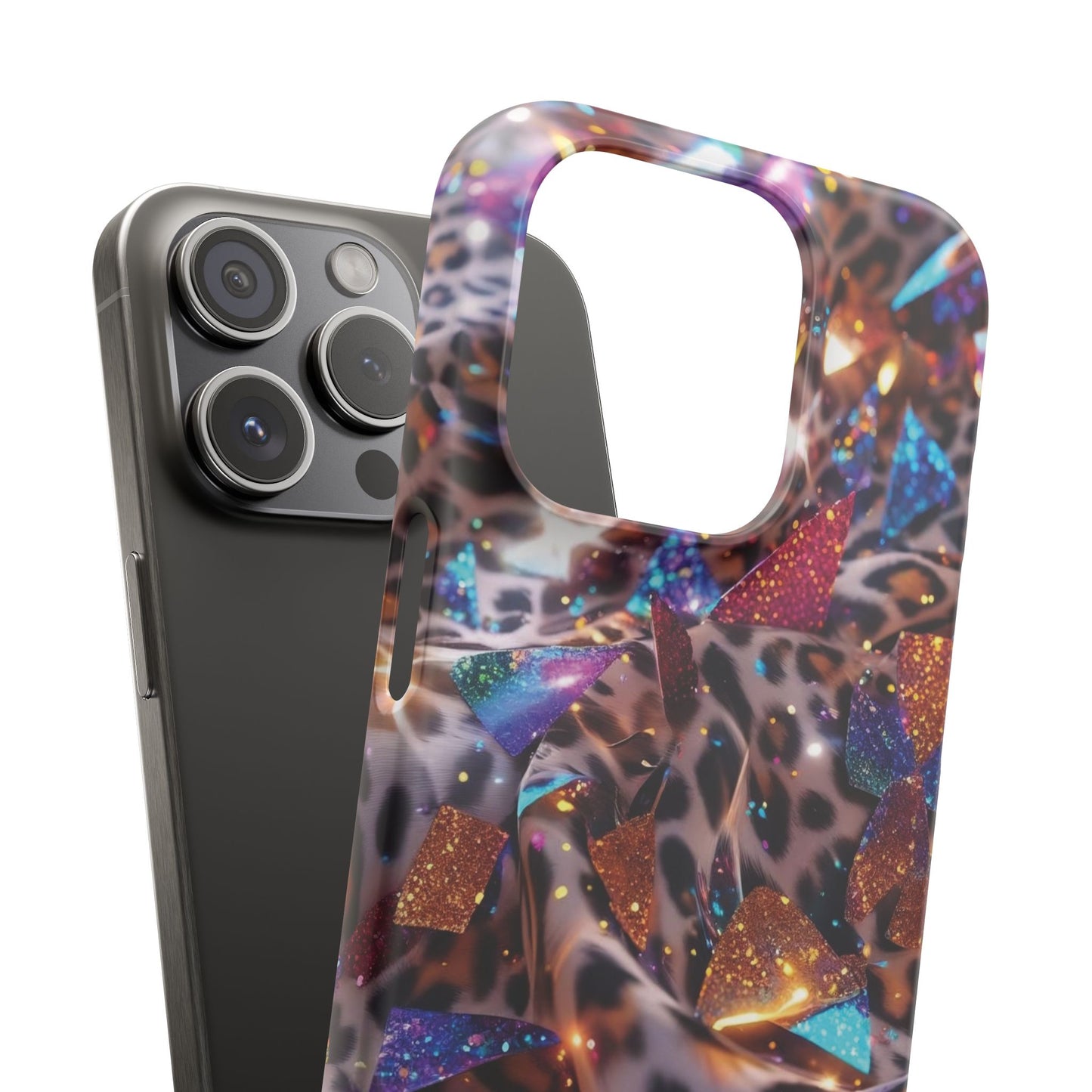 Snap Case Leopard Muster iPhone Handyhülle
