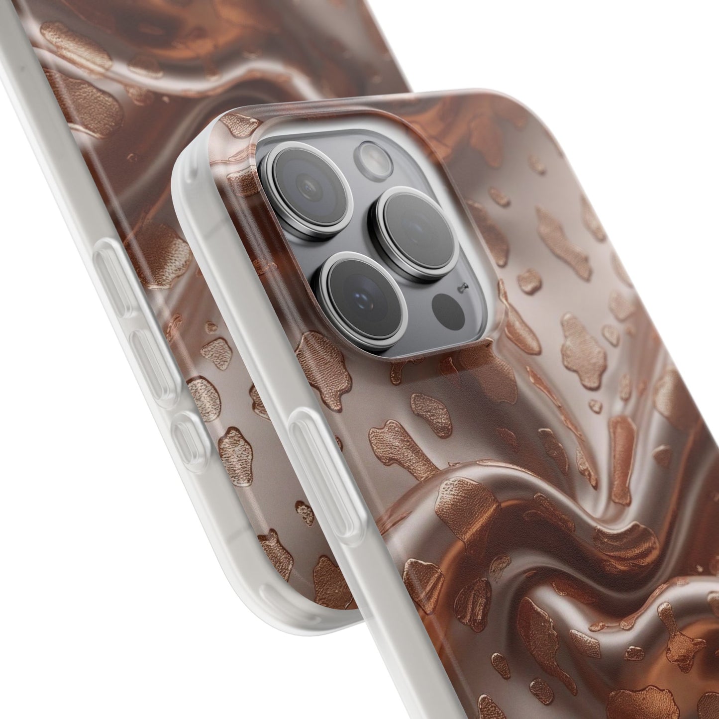 iPhone Flexi Case – Leopardenmuster
